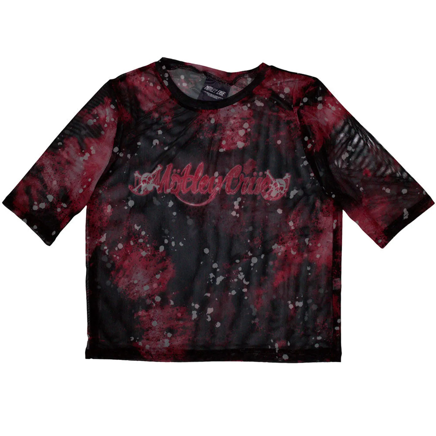 Mötley Crüe Women's Short Sleeve Crop Top - Feelgood Logo