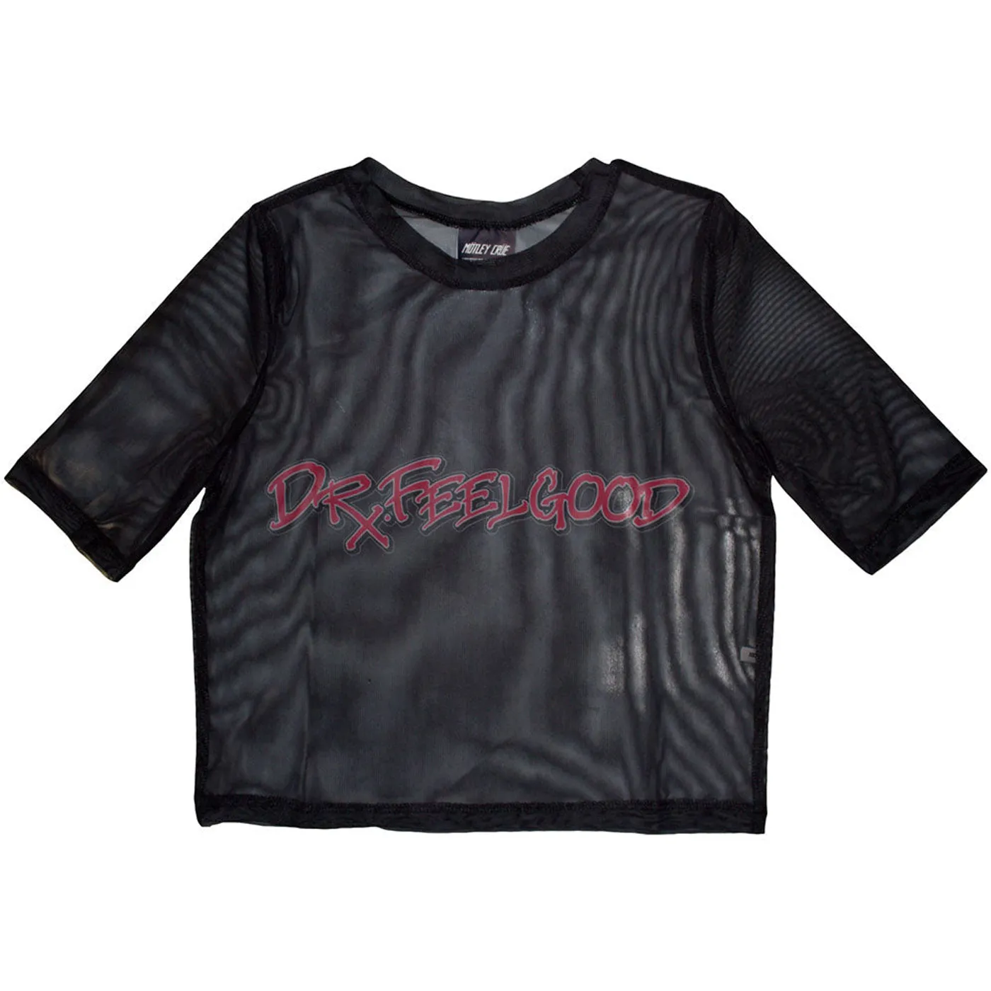 Mötley Crüe Women's Short Sleeve Crop Top - Dr Feelgood