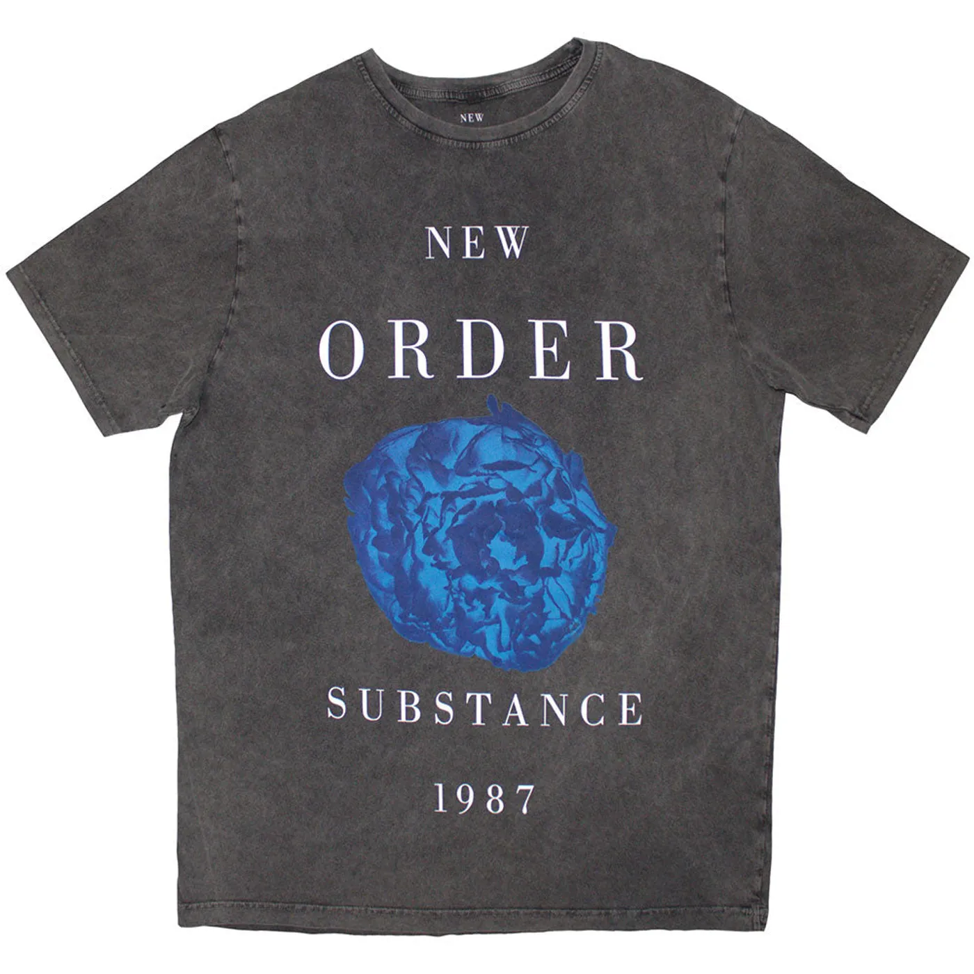 New Order T Shirt - Substance 1987 Stone Wash