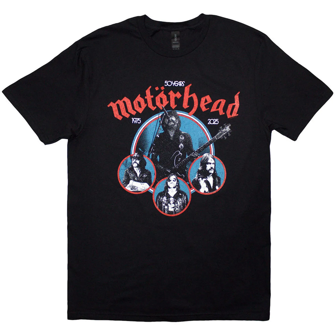 Motörhead T Shirt - 50 Years Lemmy Circles