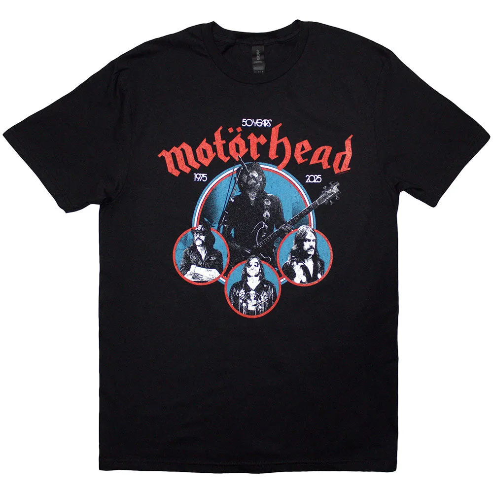 T Shirt - 50 Years Lemmy Circles