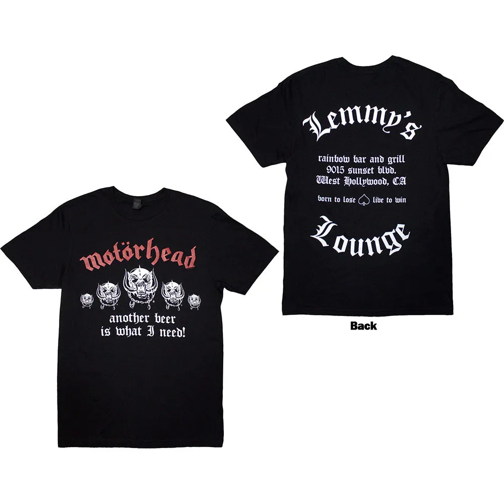 T Shirt - Lemmy'S Lounge