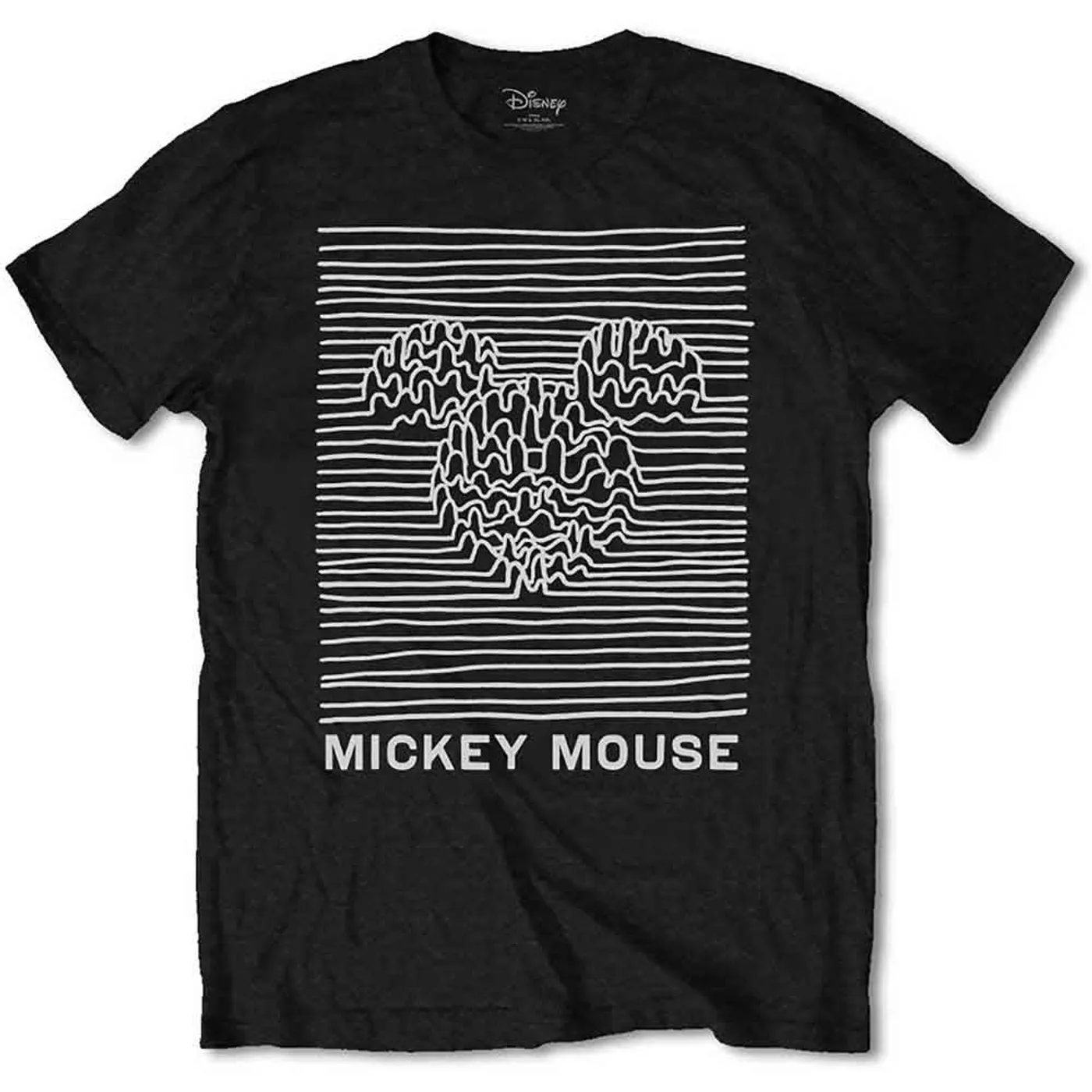 Disney T Shirt - Mickey Mouse Unknown Pleasures
