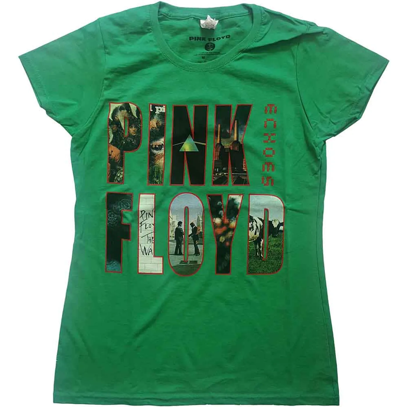 Pink Floyd Women's T Shirt - Echoes Album Montage