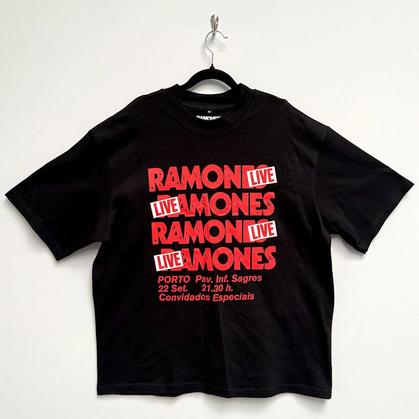 Ramones T Shirt - Concert Oversized