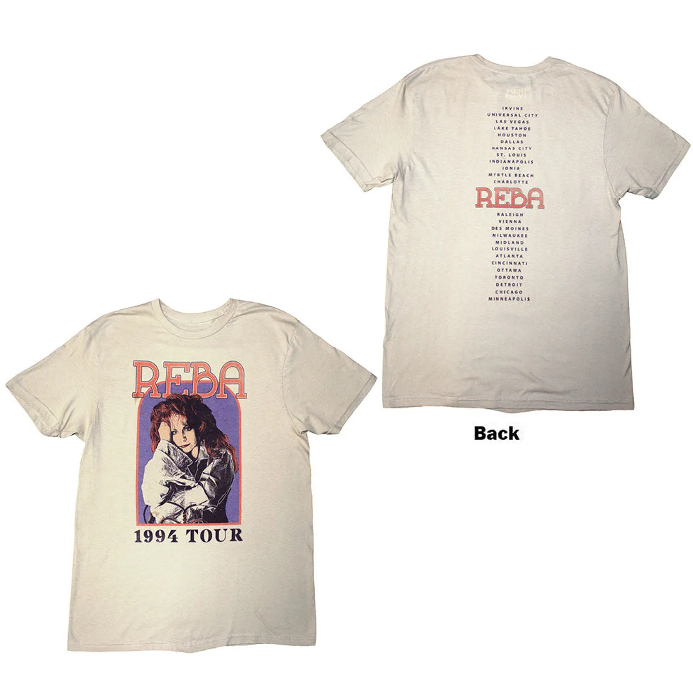Reba McEntire T Shirt - 1994 Tour