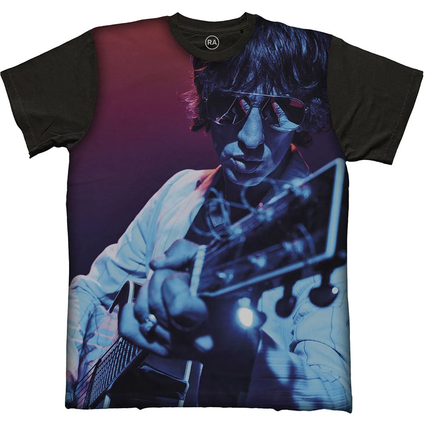 Richard Ashcroft T Shirt - Guitar Aop