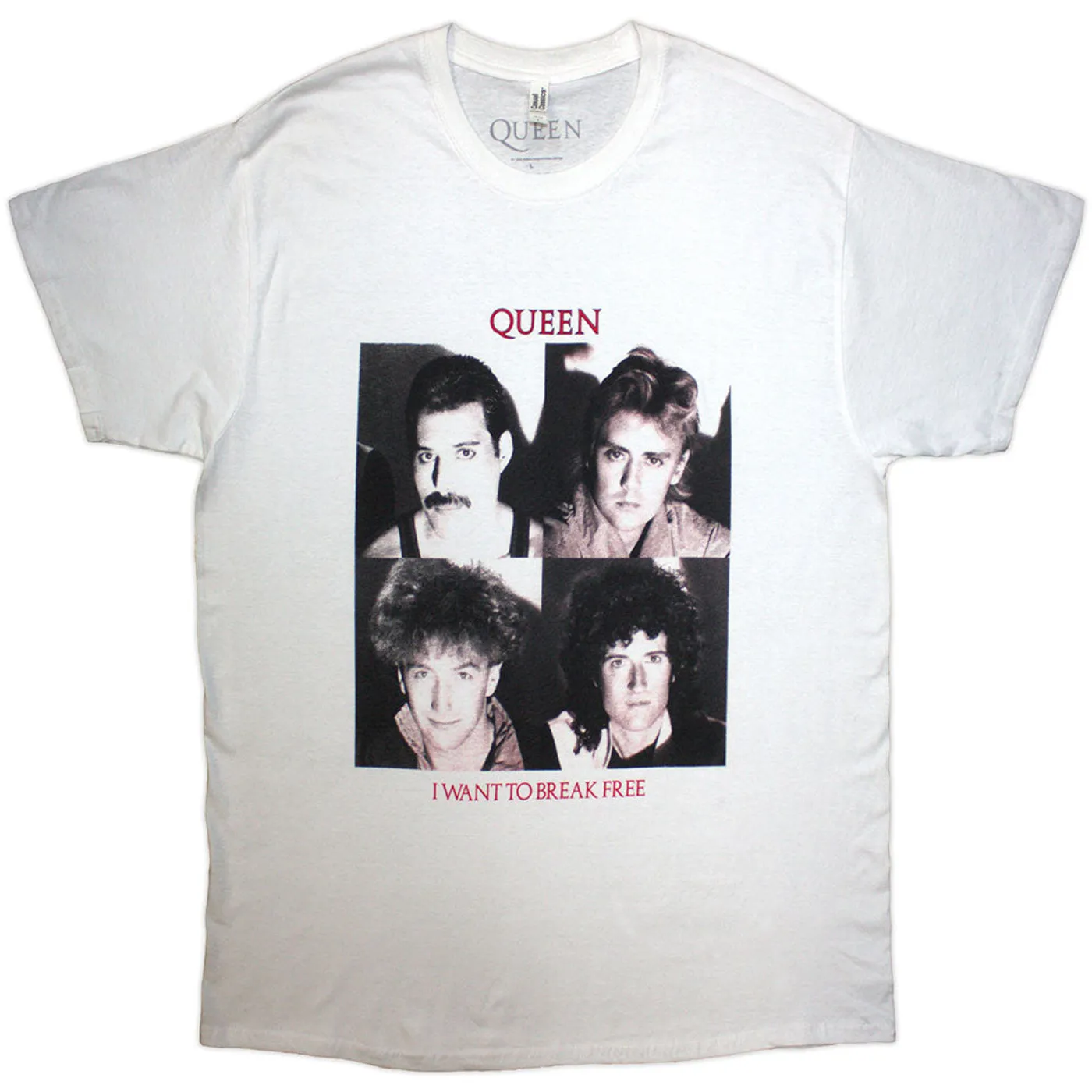 Queen T Shirt - I Want To Break Free