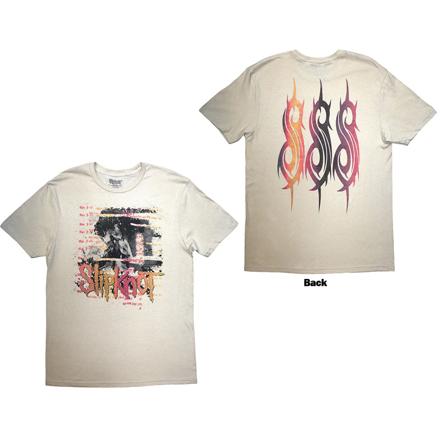 Slipknot T Shirt - 25Th Anniversary Inlay