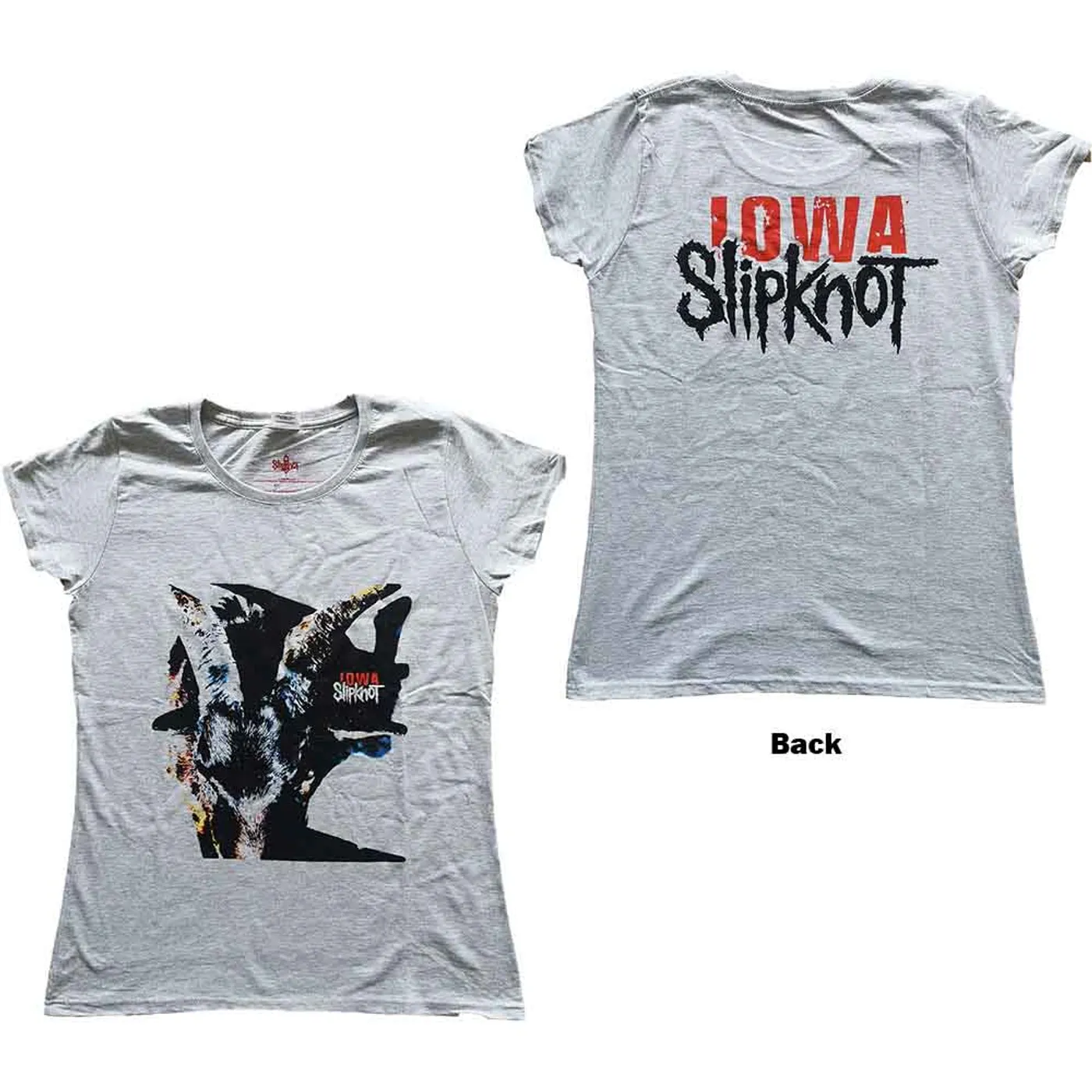 Slipknot Women's T Shirt - Iowa Goat Shadow