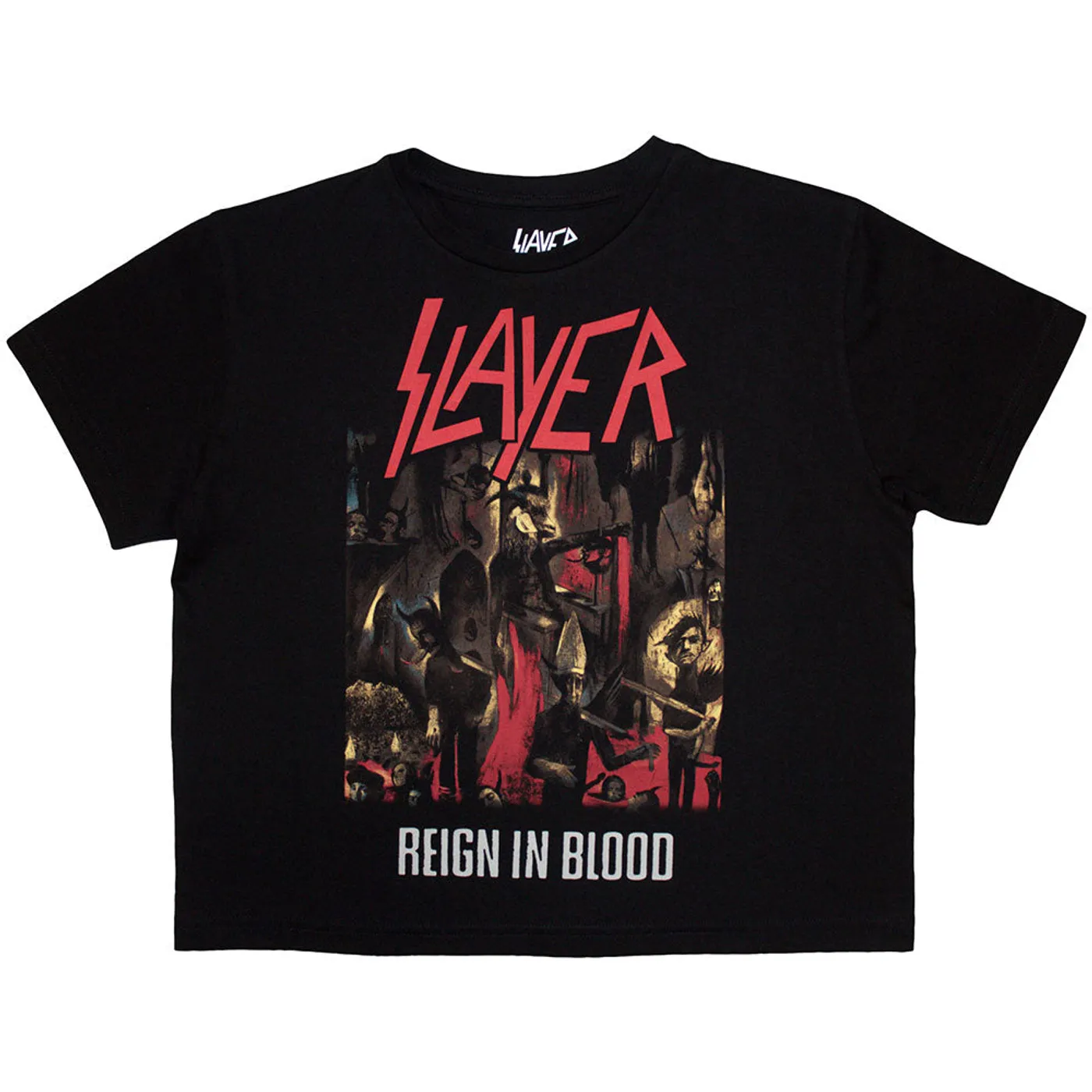 Slayer Women's Crop Top - Reign In Blood