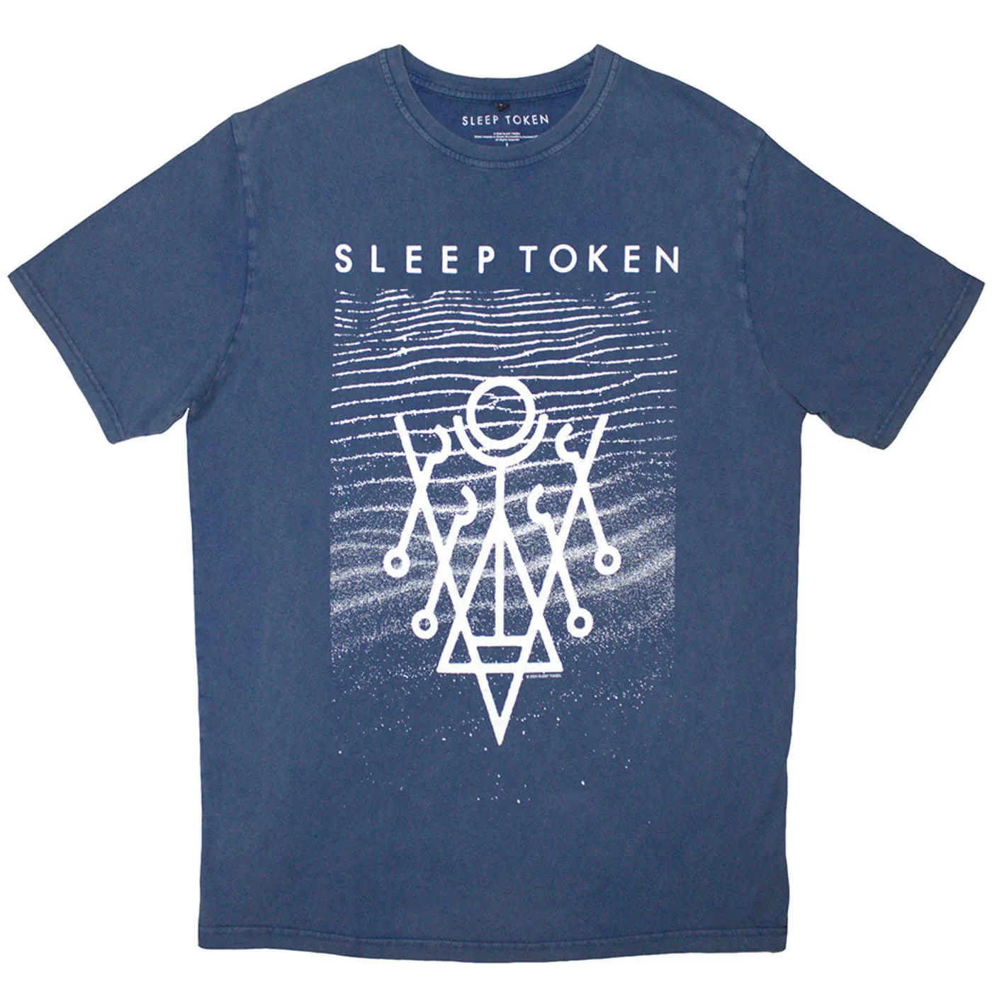 Sleep Token T Shirt - Give Stone Wash