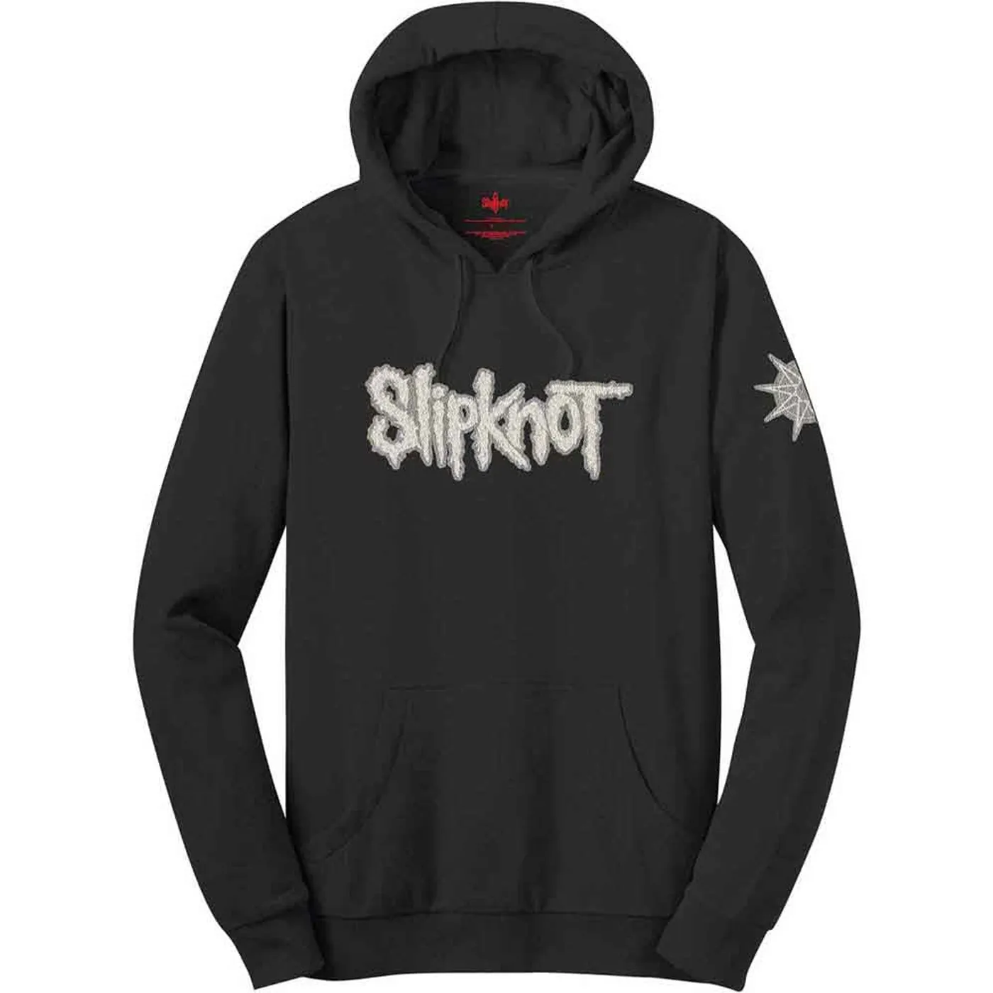 Slipknot Pullover Hoodie - Logo & Star Applique