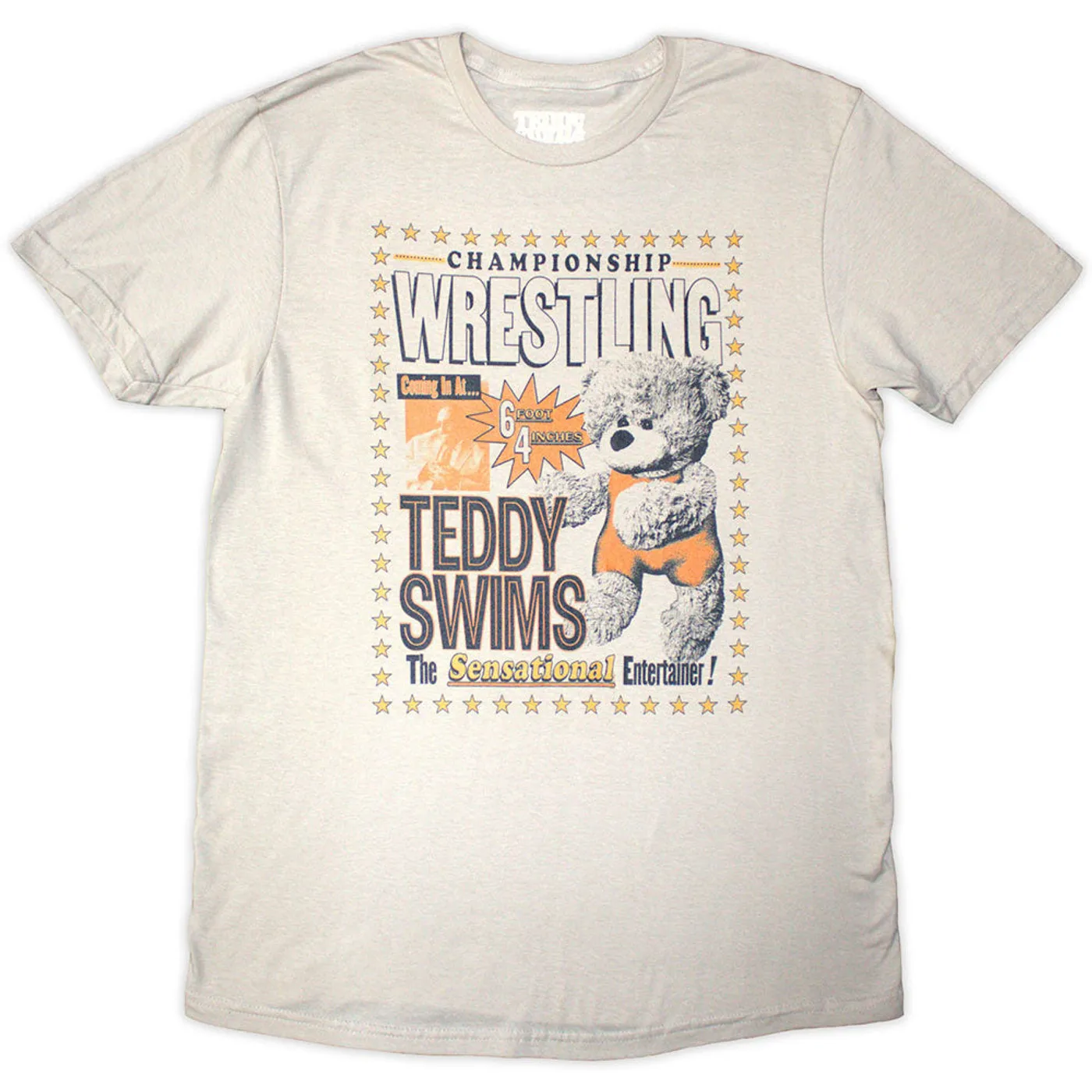 Teddy Swims T Shirt - Wrestling