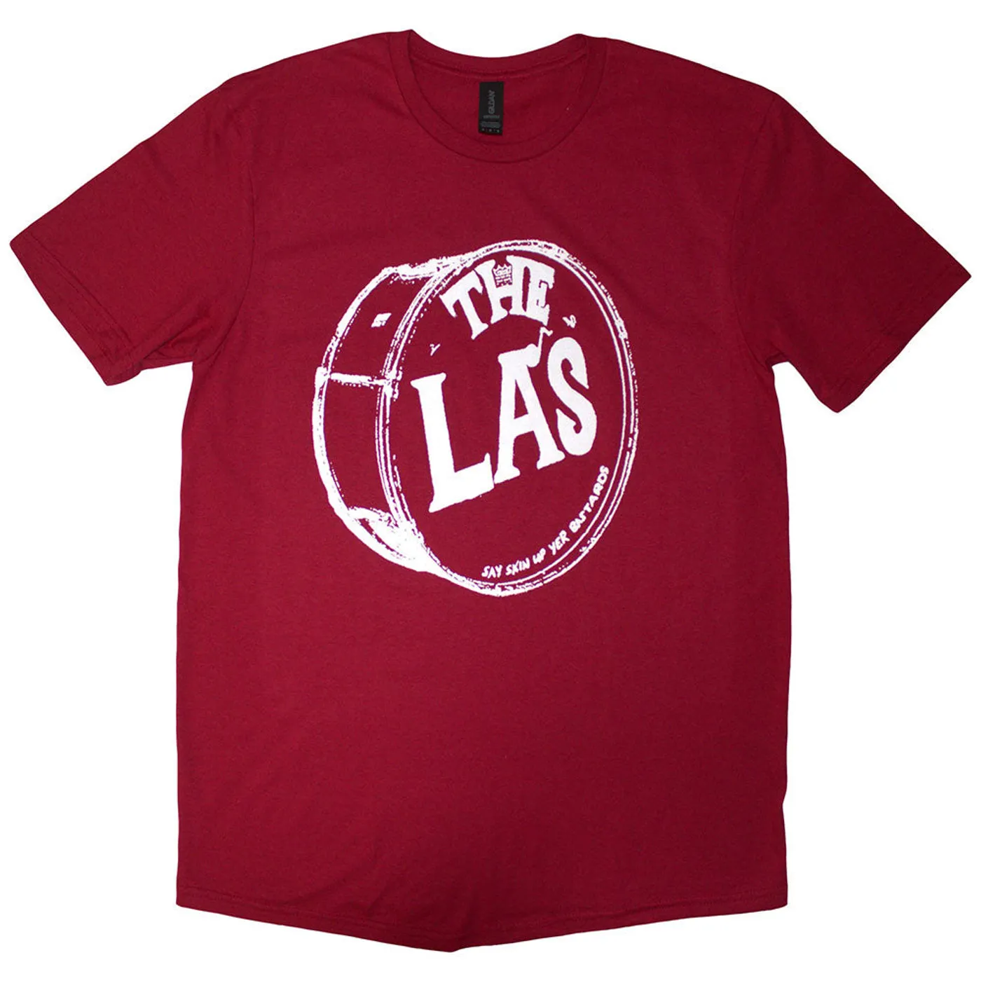 The La's T Shirt - White Drum Head Logo