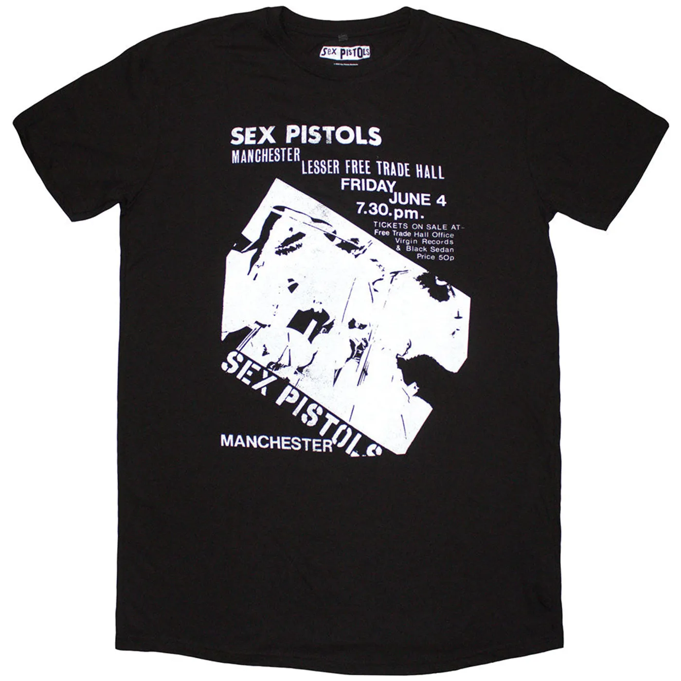 Sex Pistols Women's Dress - Manchester Flyer