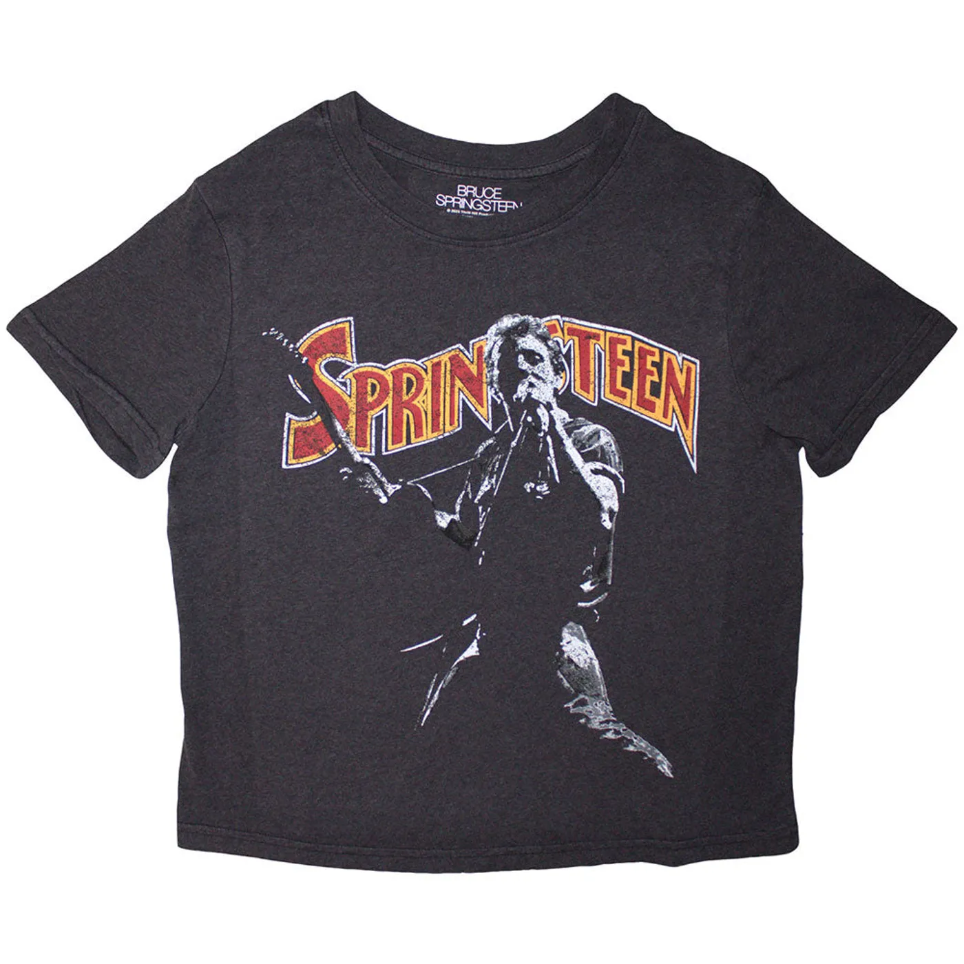 Bruce Springsteen Women's Crop Top - Stage Pose