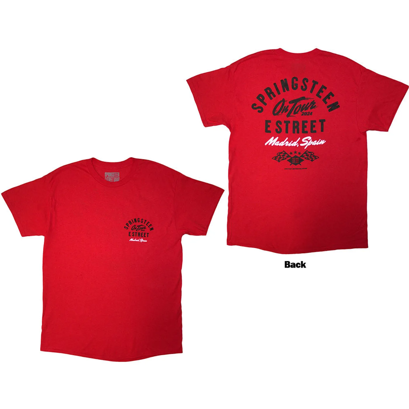 Bruce Springsteen T Shirt - Tour '24 Madrid Event