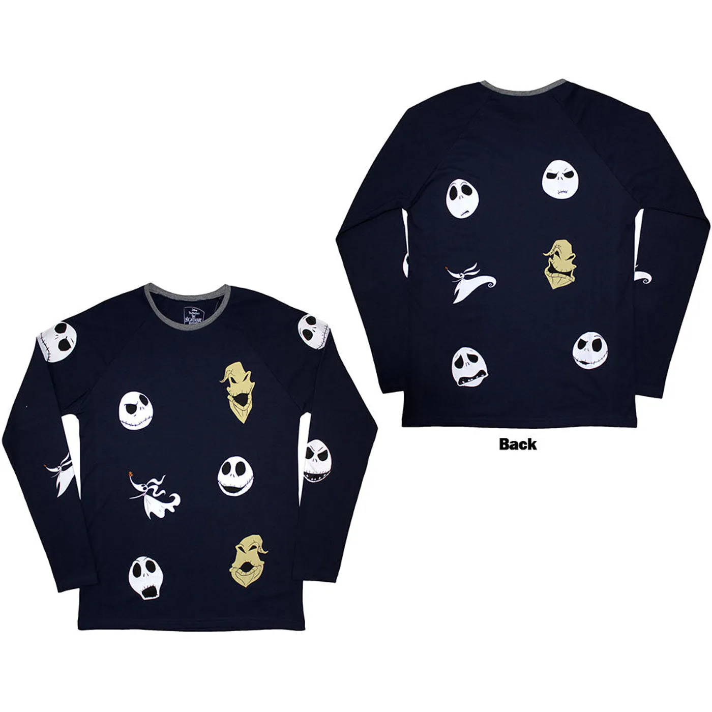 Disney Long Sleeve T Shirt - Character Heads