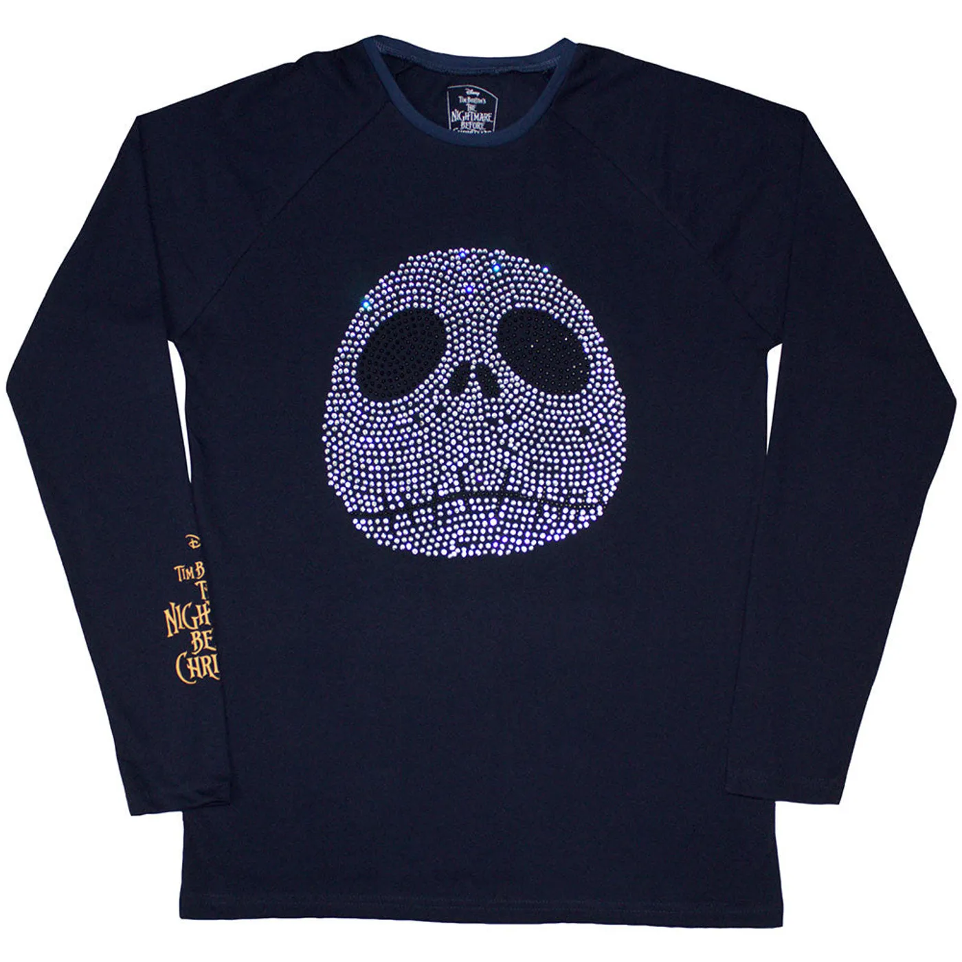 Disney Long Sleeve T Shirt - Rhinestone Jack