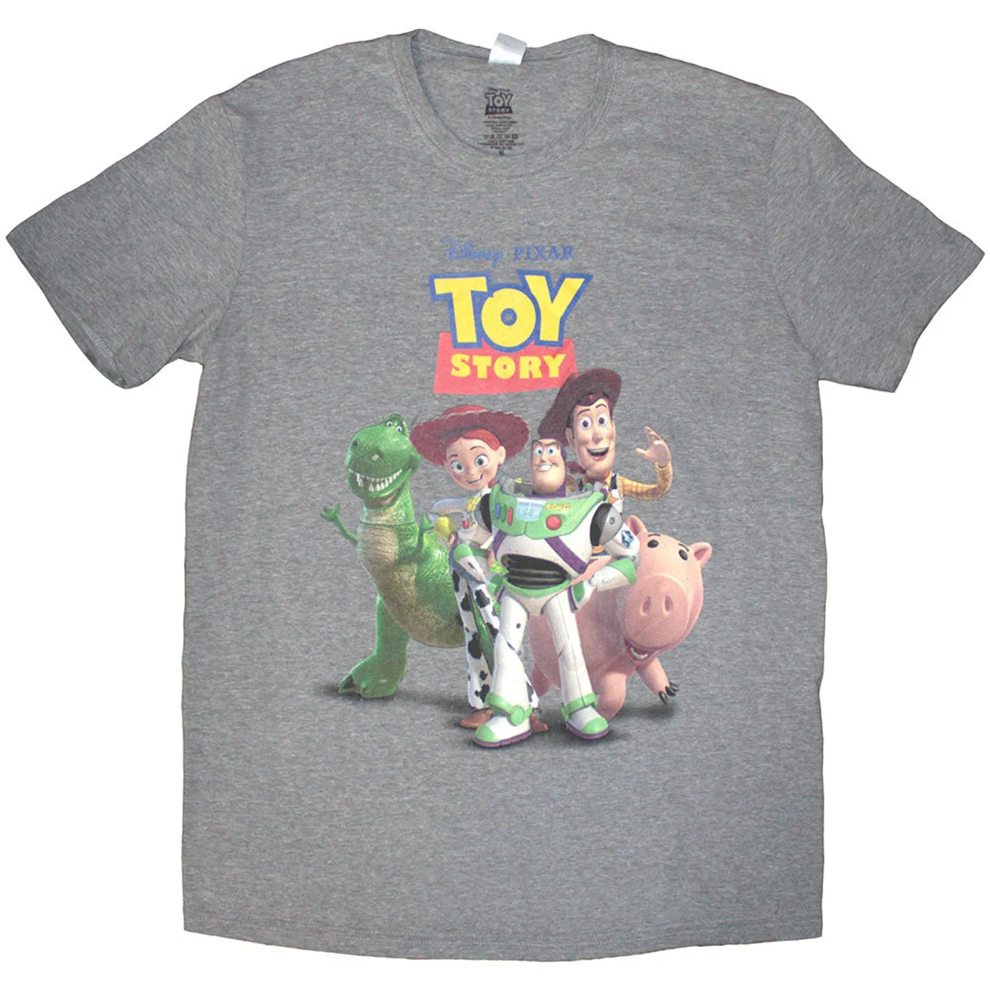 Pixar T Shirt - Characters Distressed