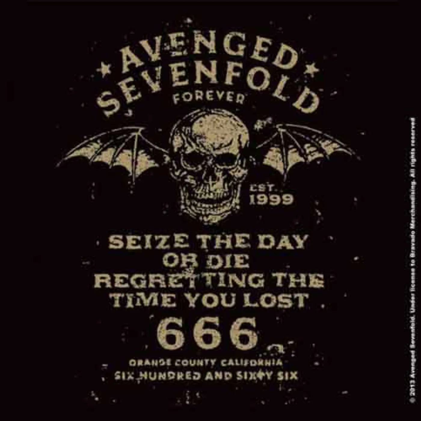 Avenged Sevenfold Cork Coaster - Powerslave