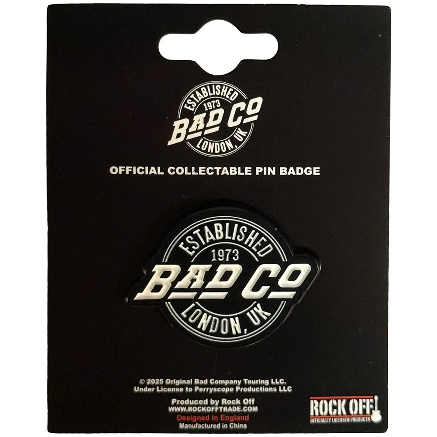 Bad Company Pin Badge - Supreme Vampiric Evil