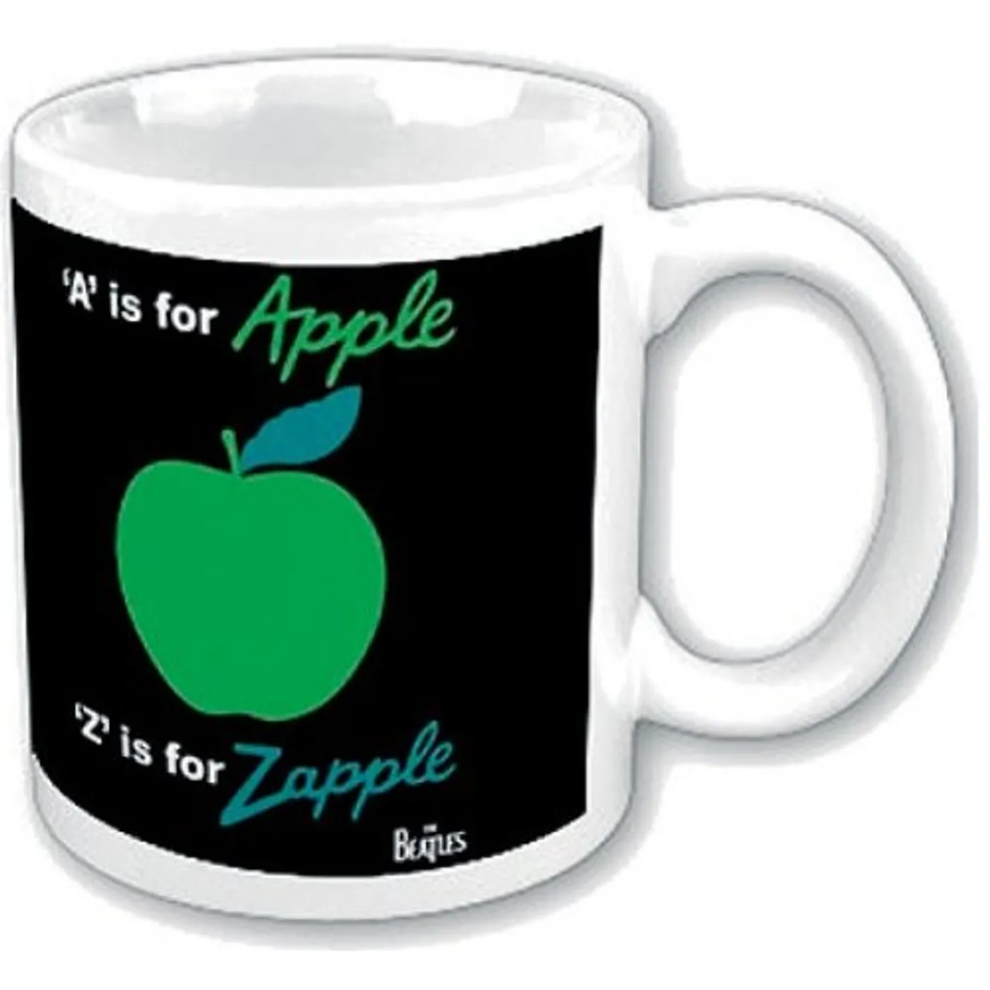 The Beatles Matte Mugs - Logo & Flag Individual Cork