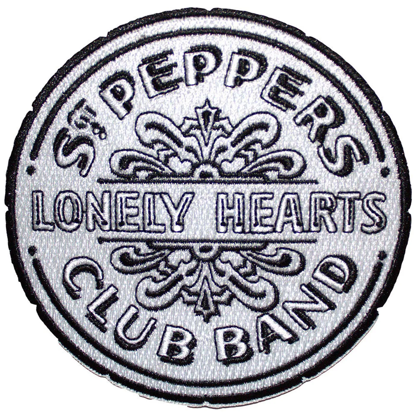 The Beatles Patches-Iron On - Drop T/Sgt Pepper Drum