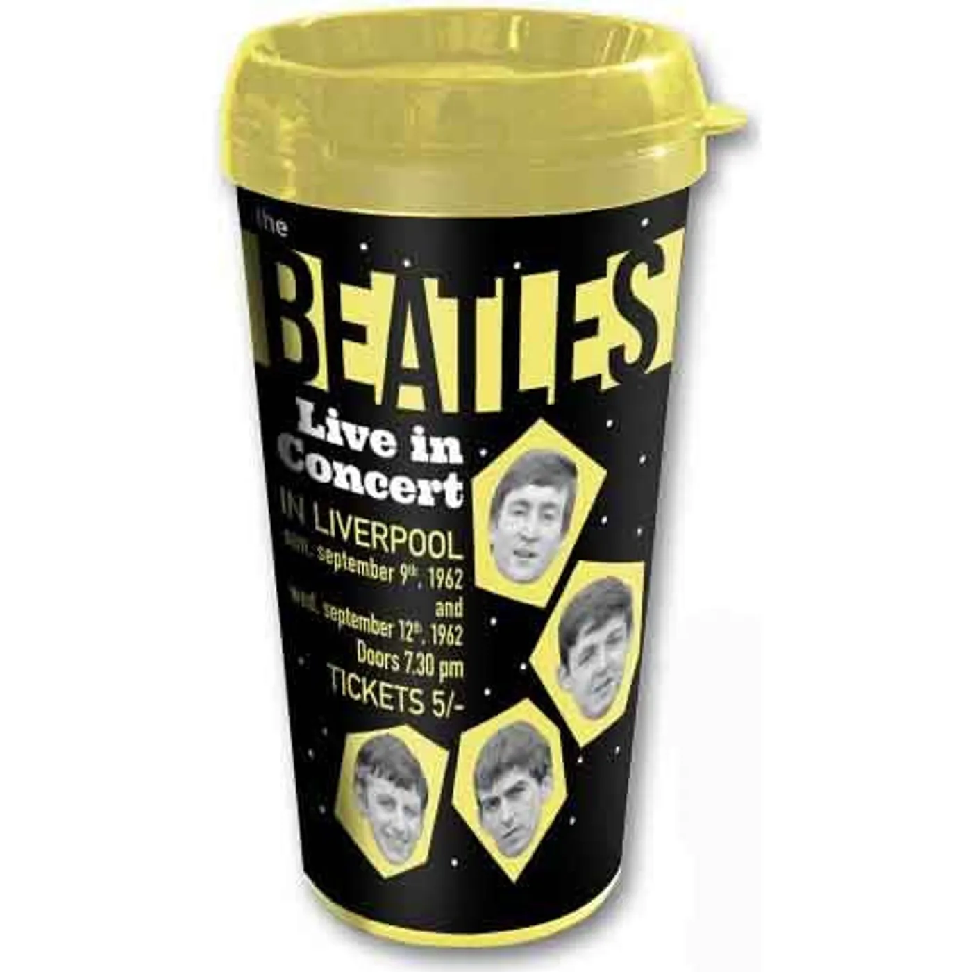 The Beatles Plastic Travel Mug - Chicago