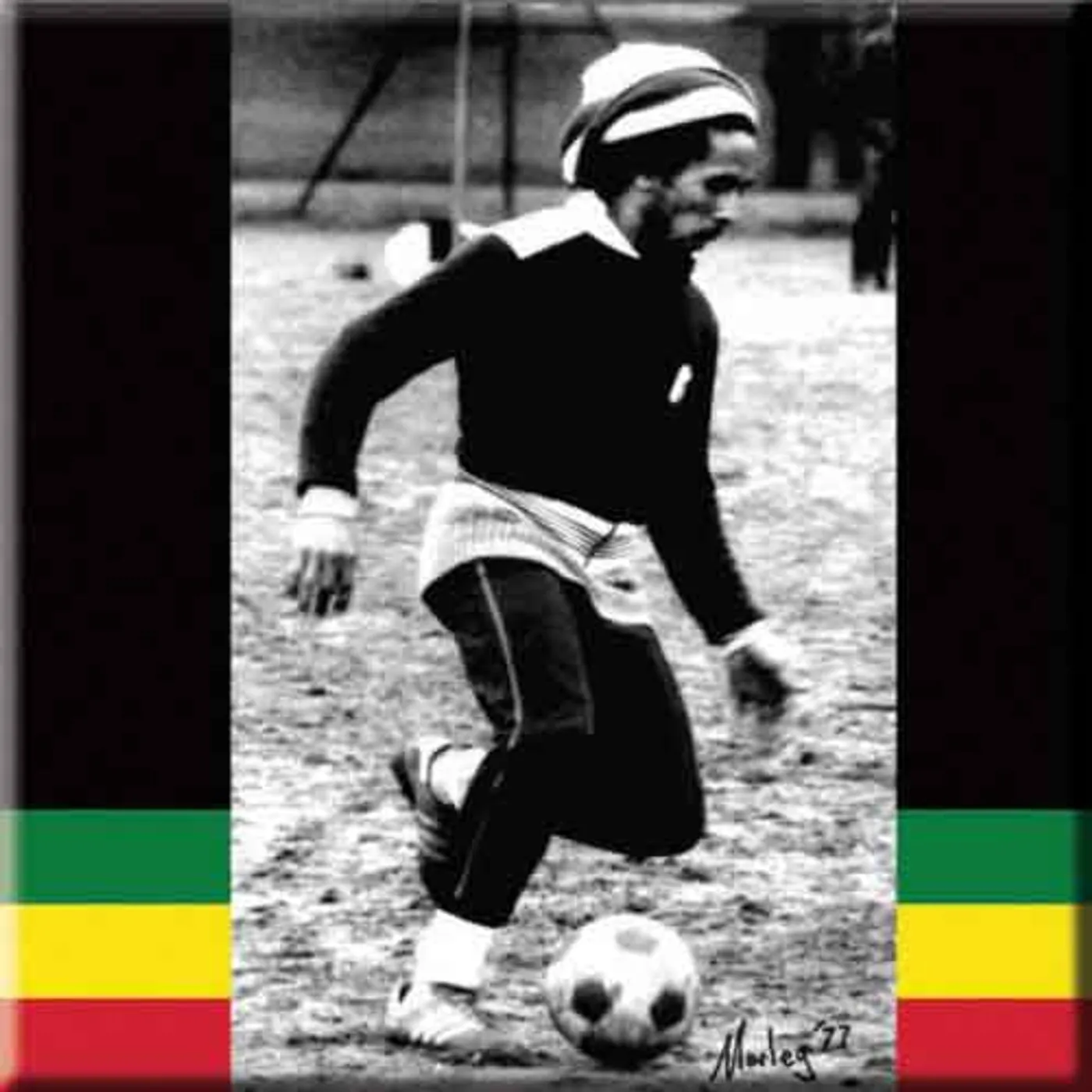 Bob Marley Fridge Magnets - Property Of Logo