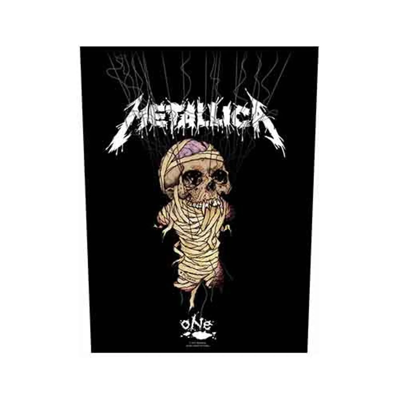 Metallica Patches-Woven Sew On - The Wall Hammers Logo