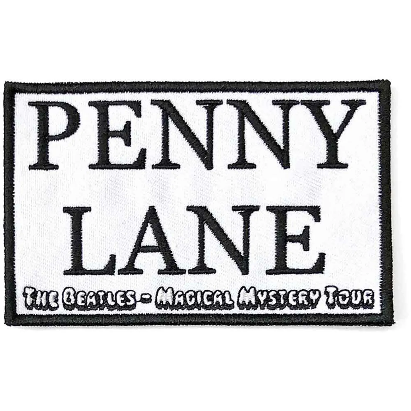 The Beatles Patches-Woven Sew On - Logo