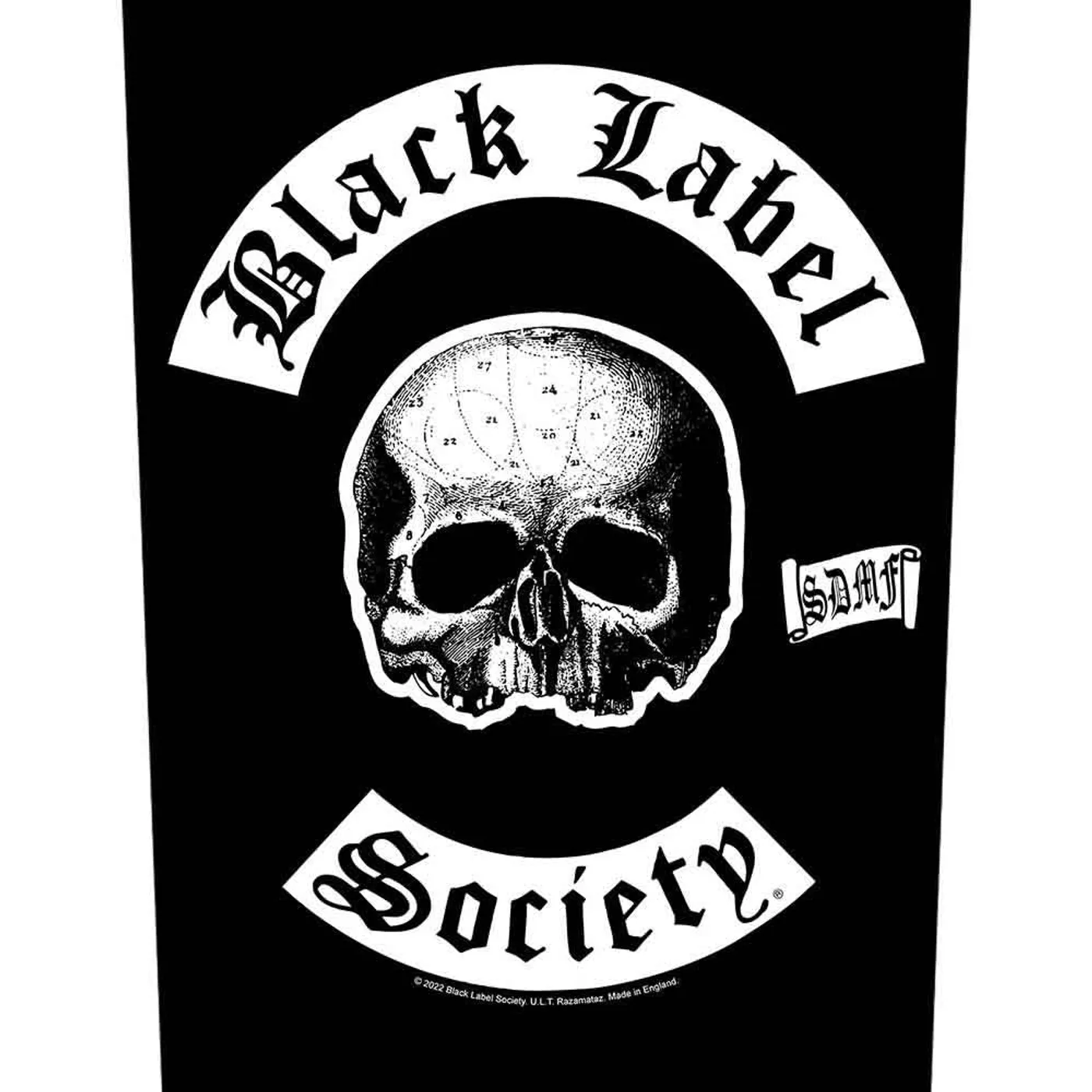 Black Label Society Patches-Woven Sew On - Master Of Puppets