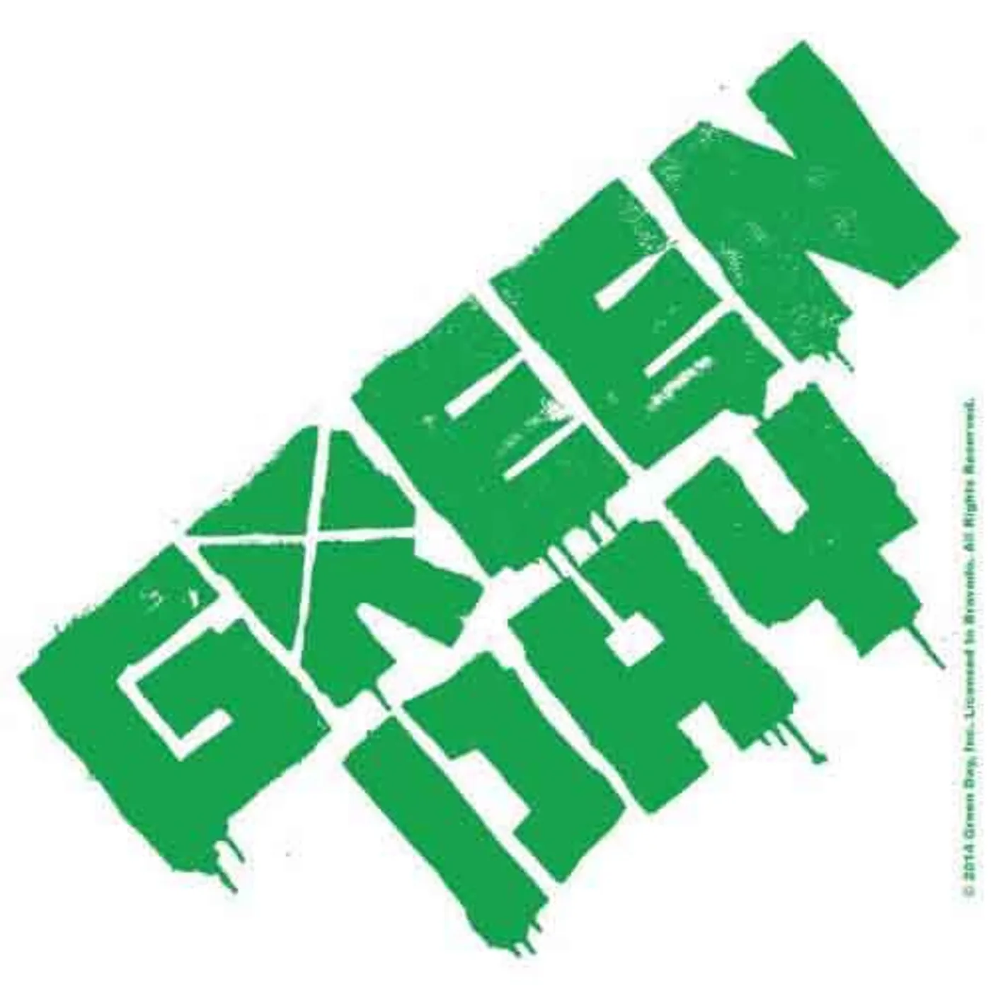 Green Day Cork Coaster - Endless Forms JD Print