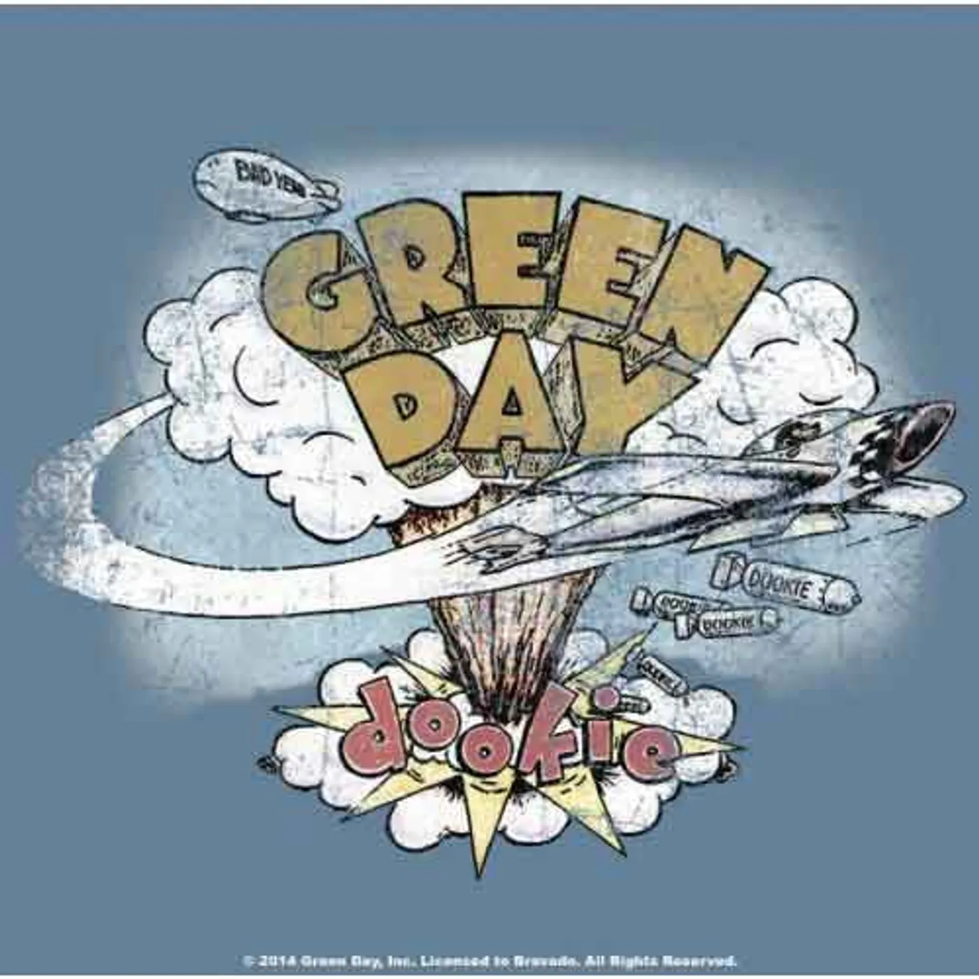 Green Day Cork Coaster - The Book Of Souls JD Print