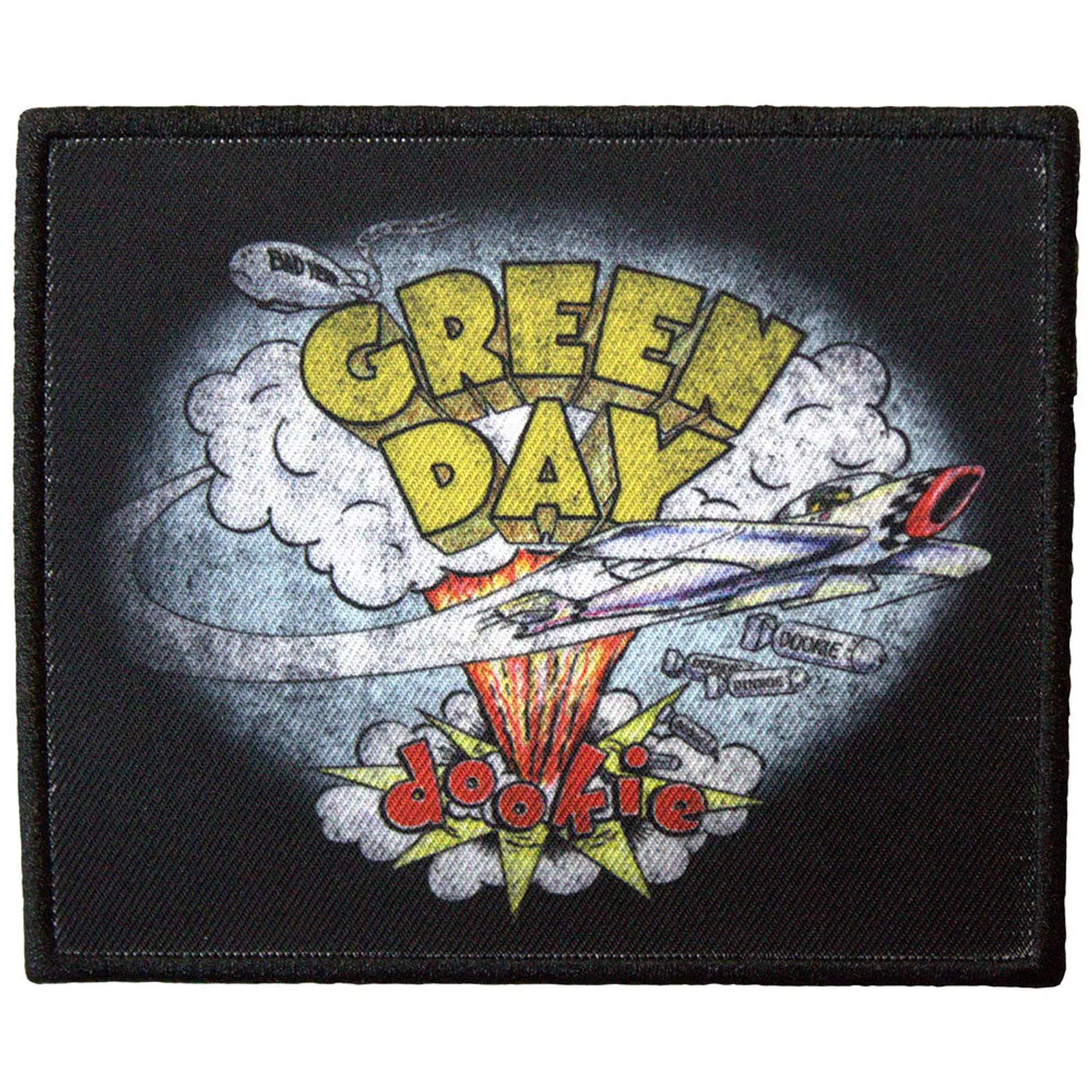 Green Day Patches-Iron On - Halo Of Blood JD Print