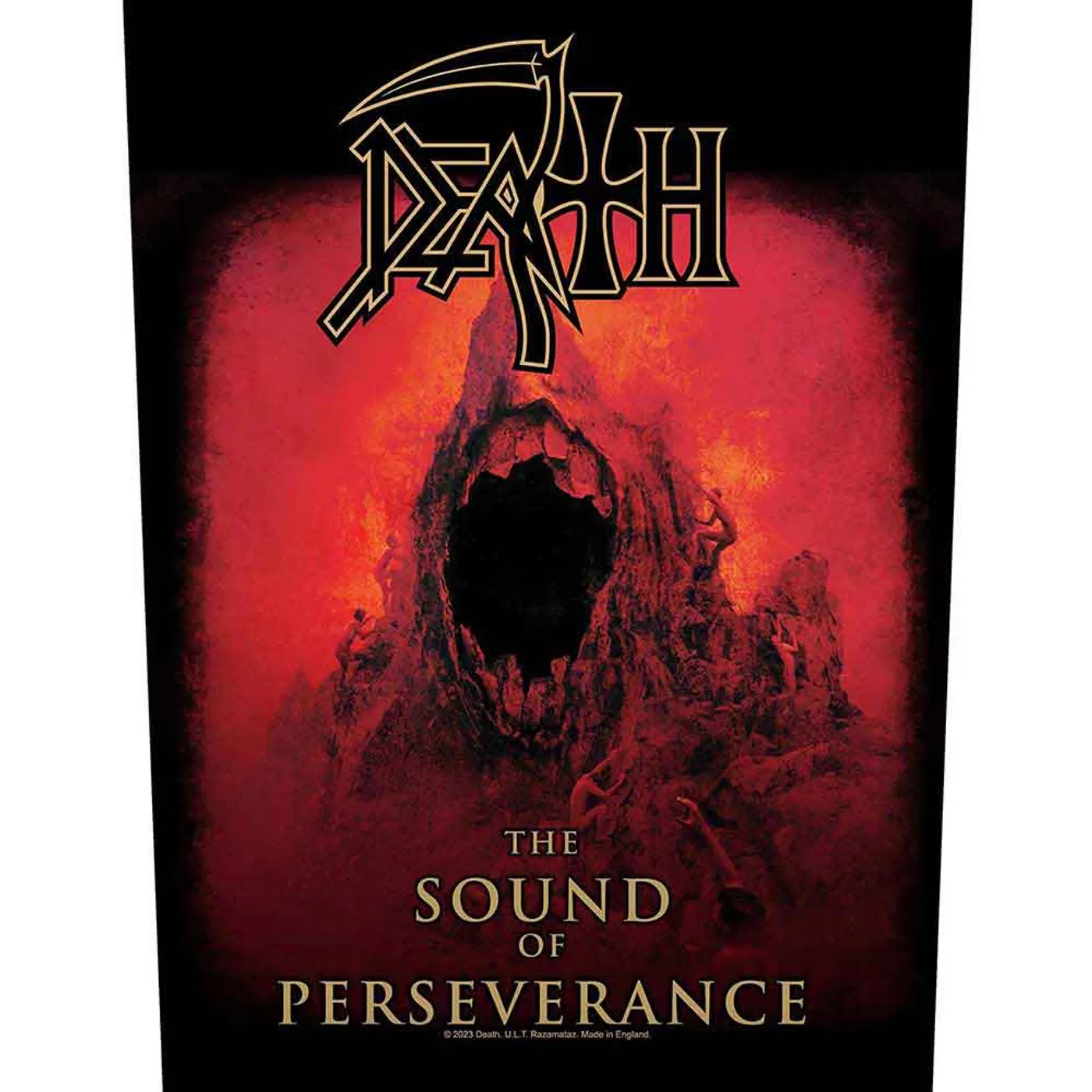 Death Patches-Woven Sew On - Fortitude