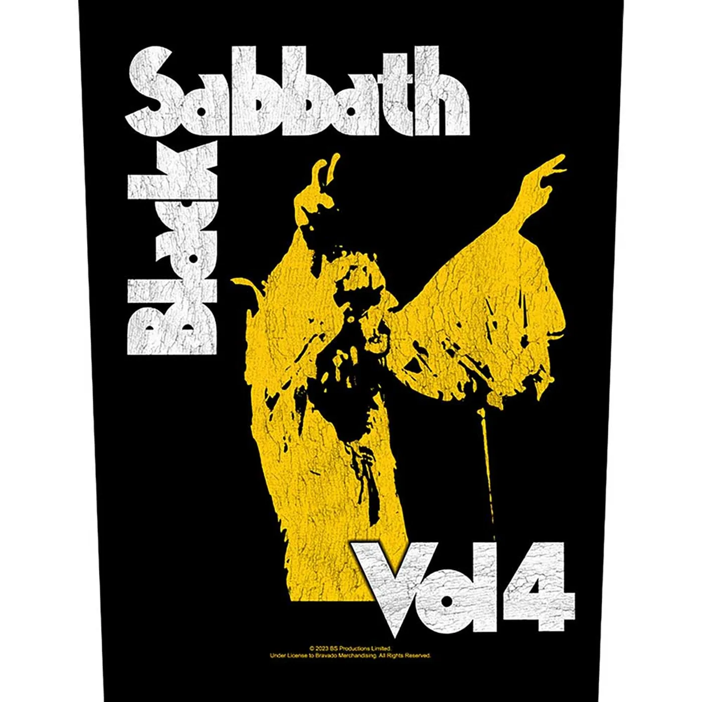 Black Sabbath Patches-Woven Sew On - Pumpkin