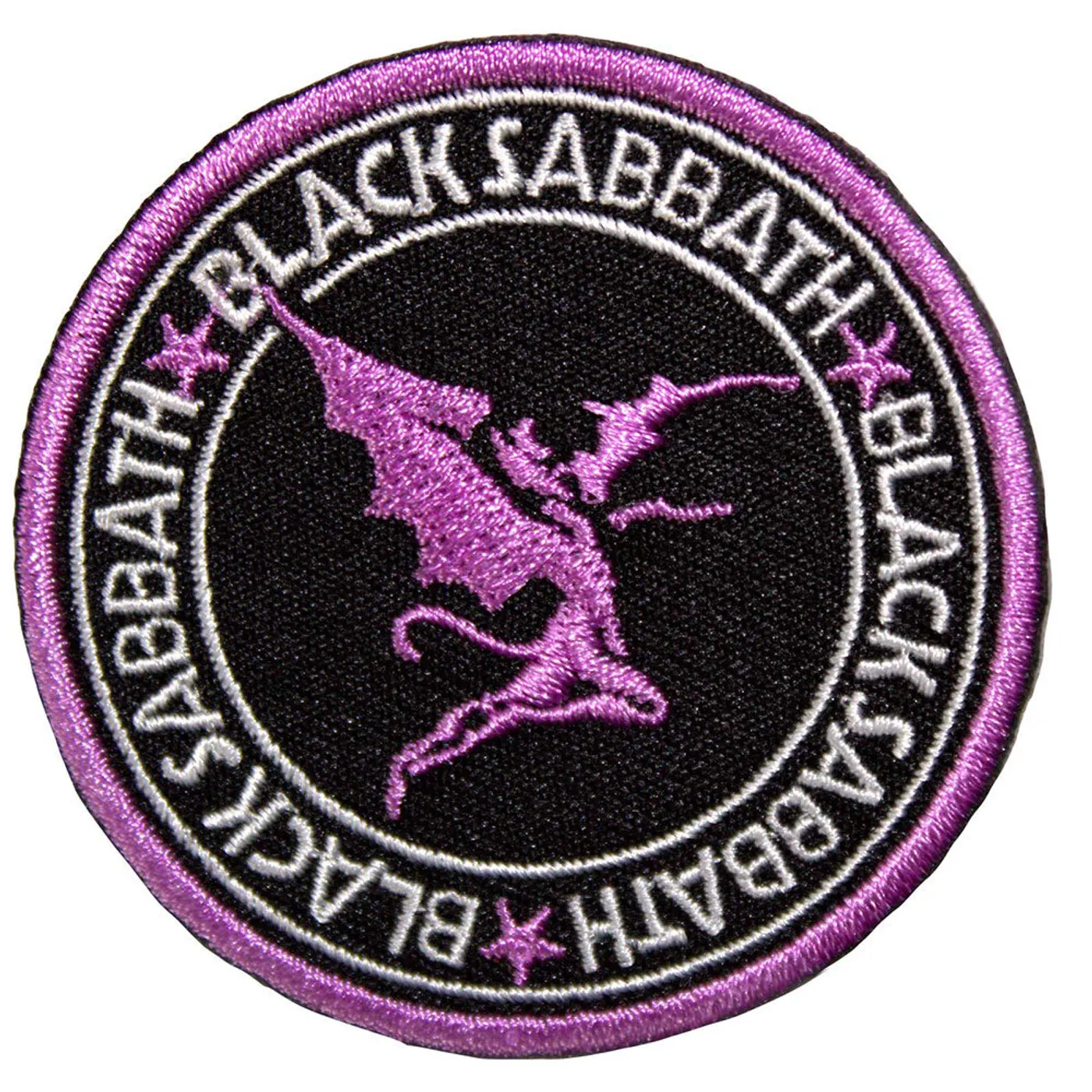 Black Sabbath Patches-Iron On - Flash Logo
