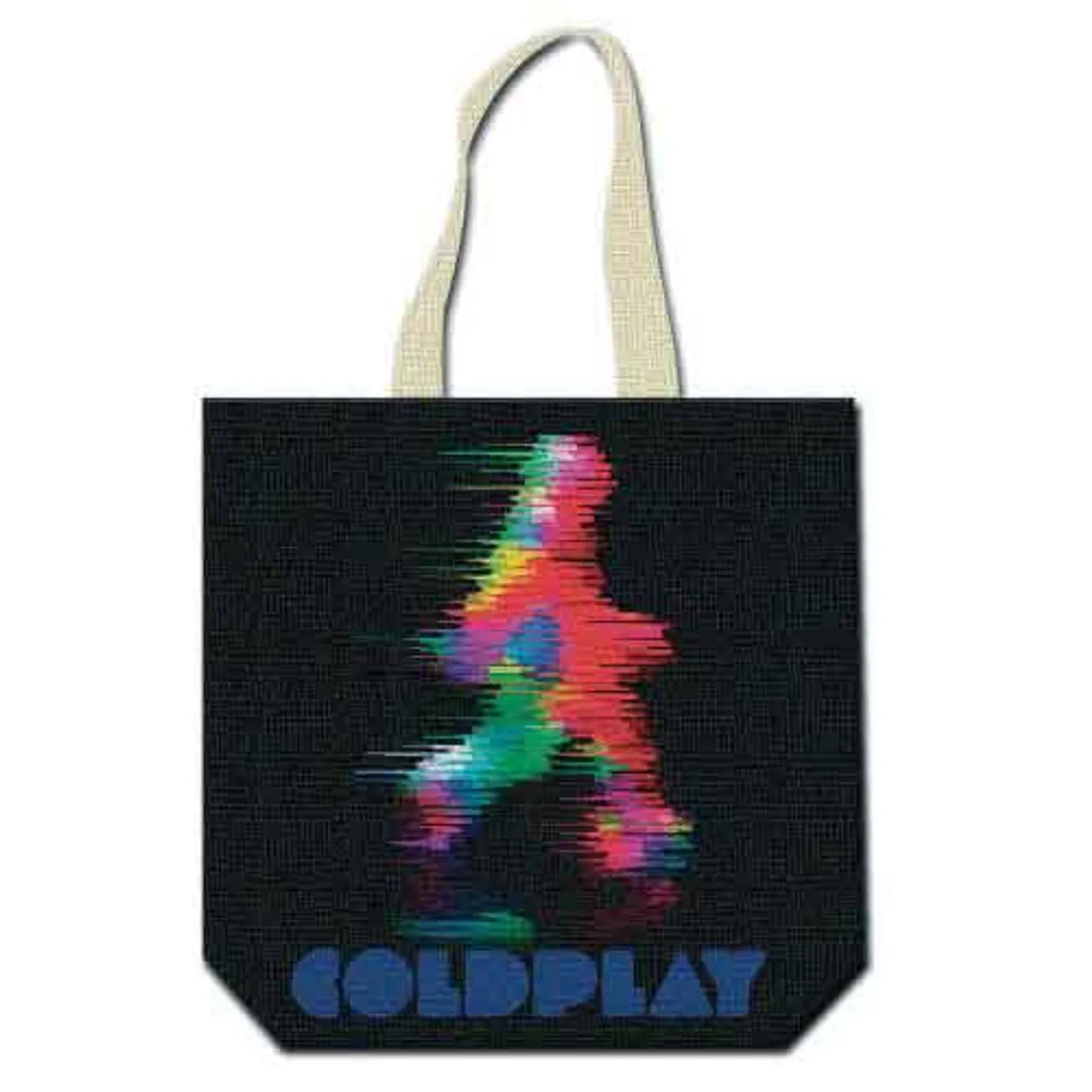 Coldplay Cotton Totes - Sonic Silver Logo