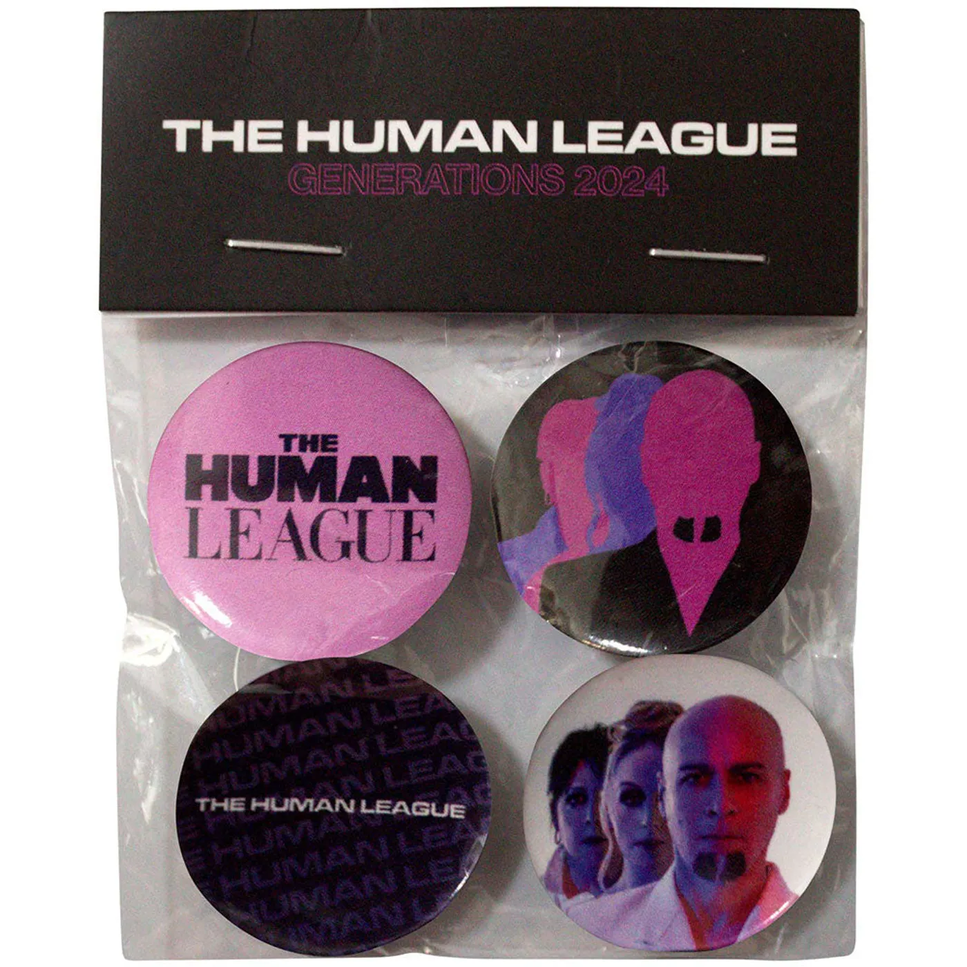 The Human League Pin Badge Sets - Tools JD Print