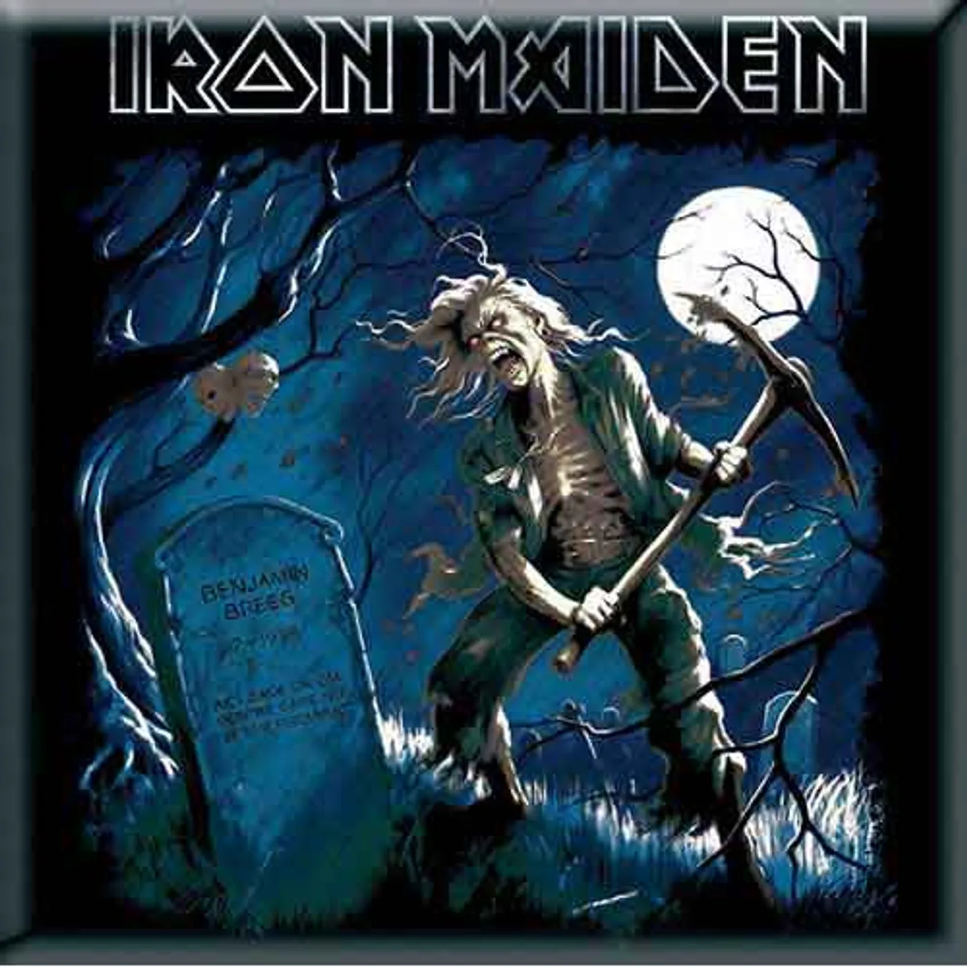 Iron Maiden Fridge Magnets - Circle Logo