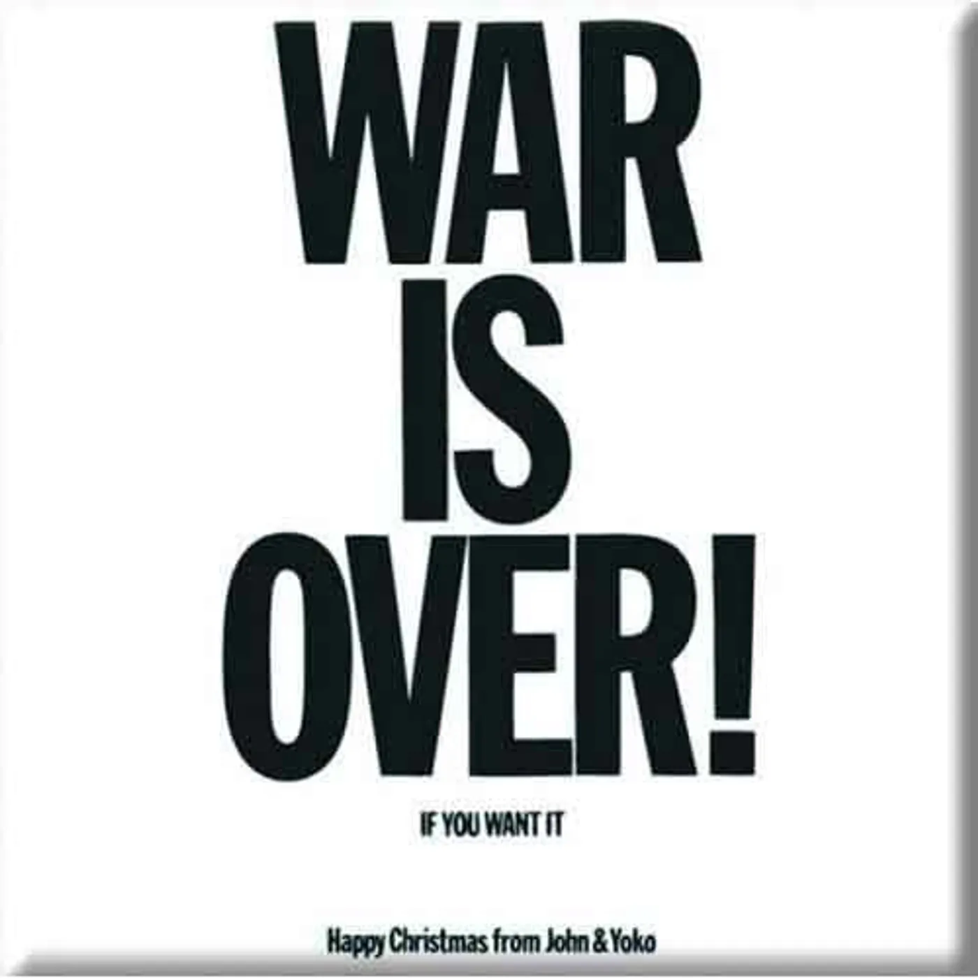 John Lennon Fridge Magnets - PWR UP Flash Logo