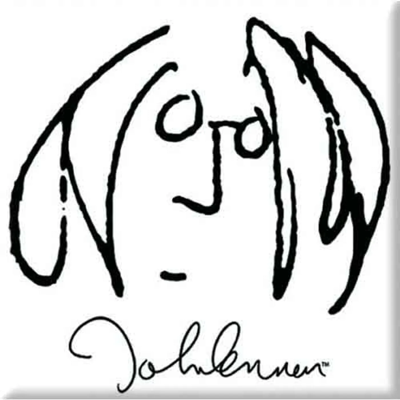 John Lennon Fridge Magnets - Hail To The King