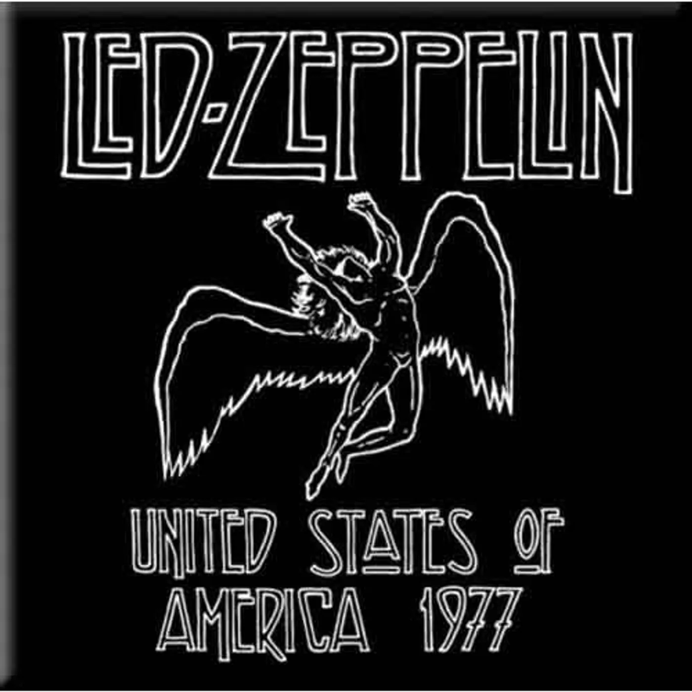 Led Zeppelin Fridge Magnets - Southern By The Grace Of God