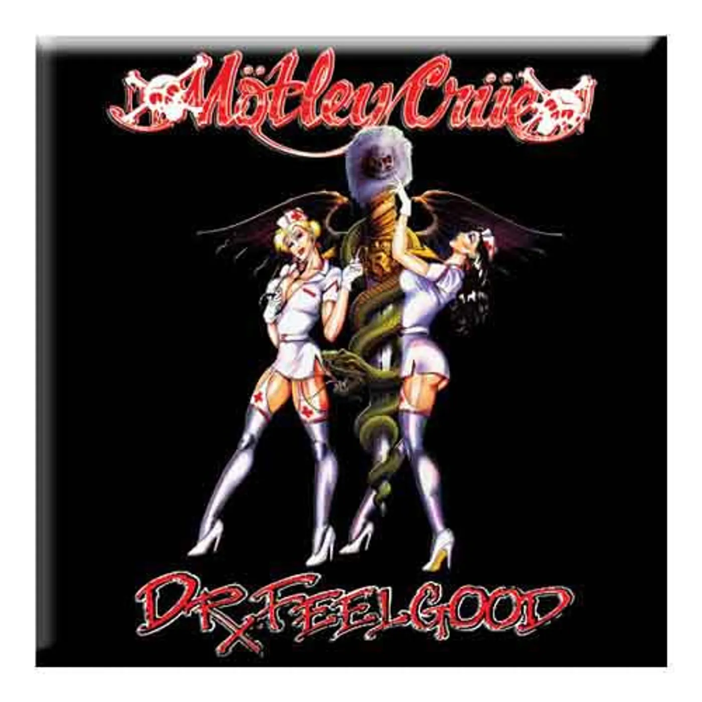Mötley Crüe Fridge Magnets - Wish You Were Here Graphic