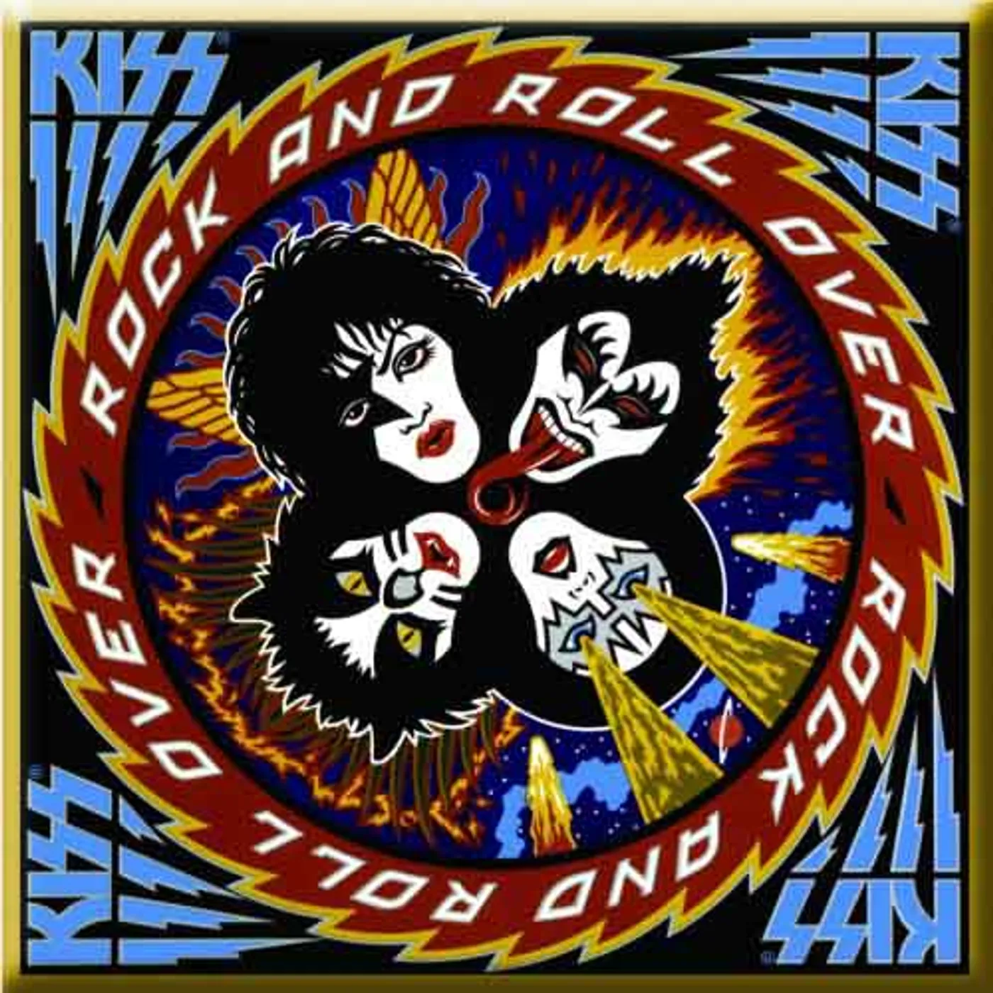 KISS Fridge Magnets - Punk Logo