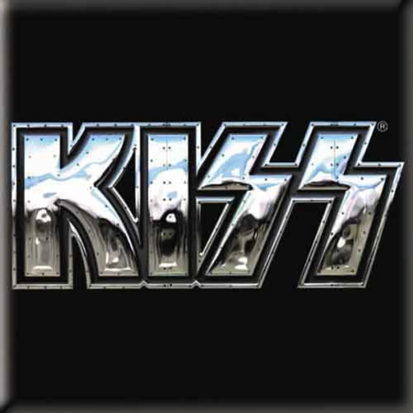 KISS Fridge Magnets - Logo Face