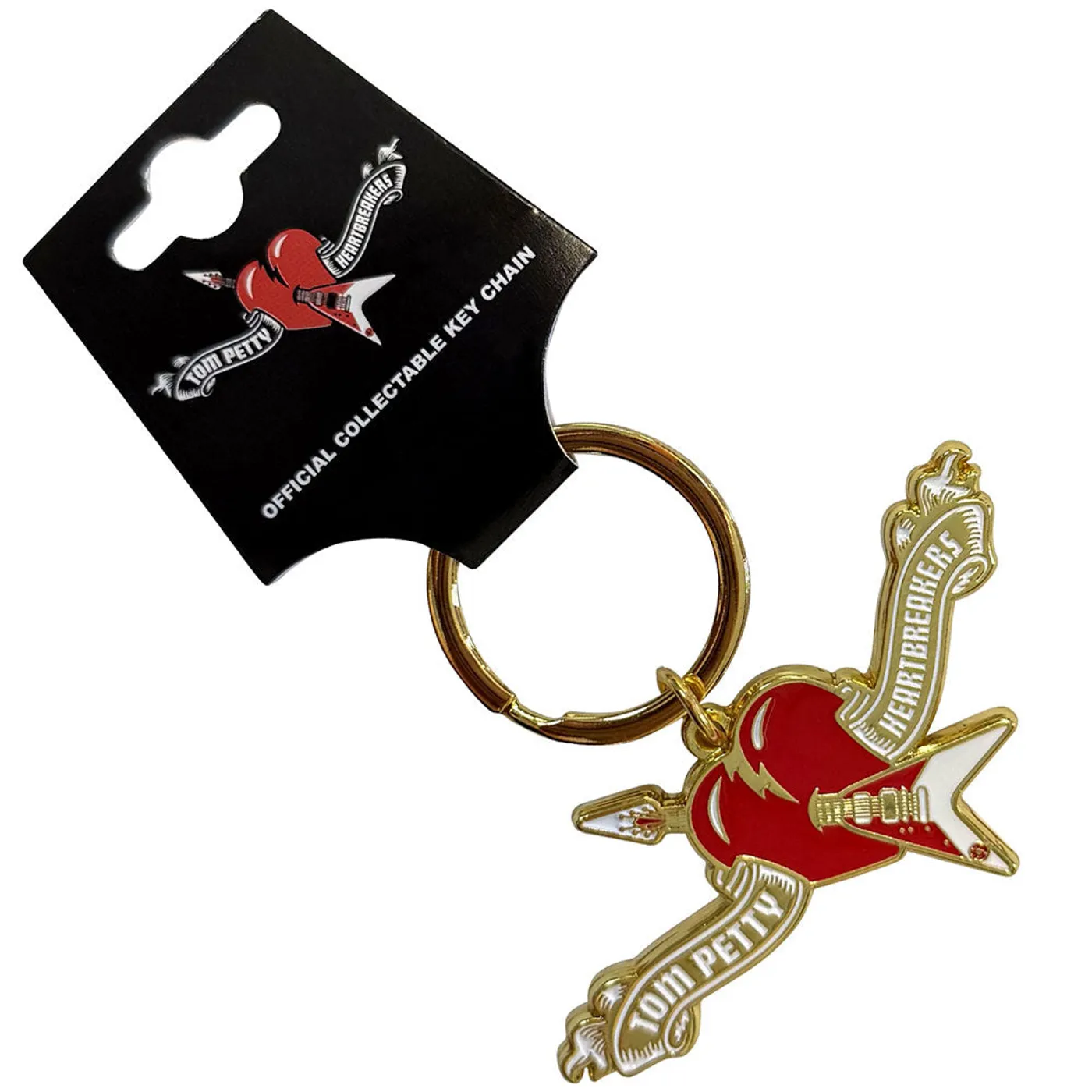 Tom Petty Standard Keychains - Pearl Emblem Colour